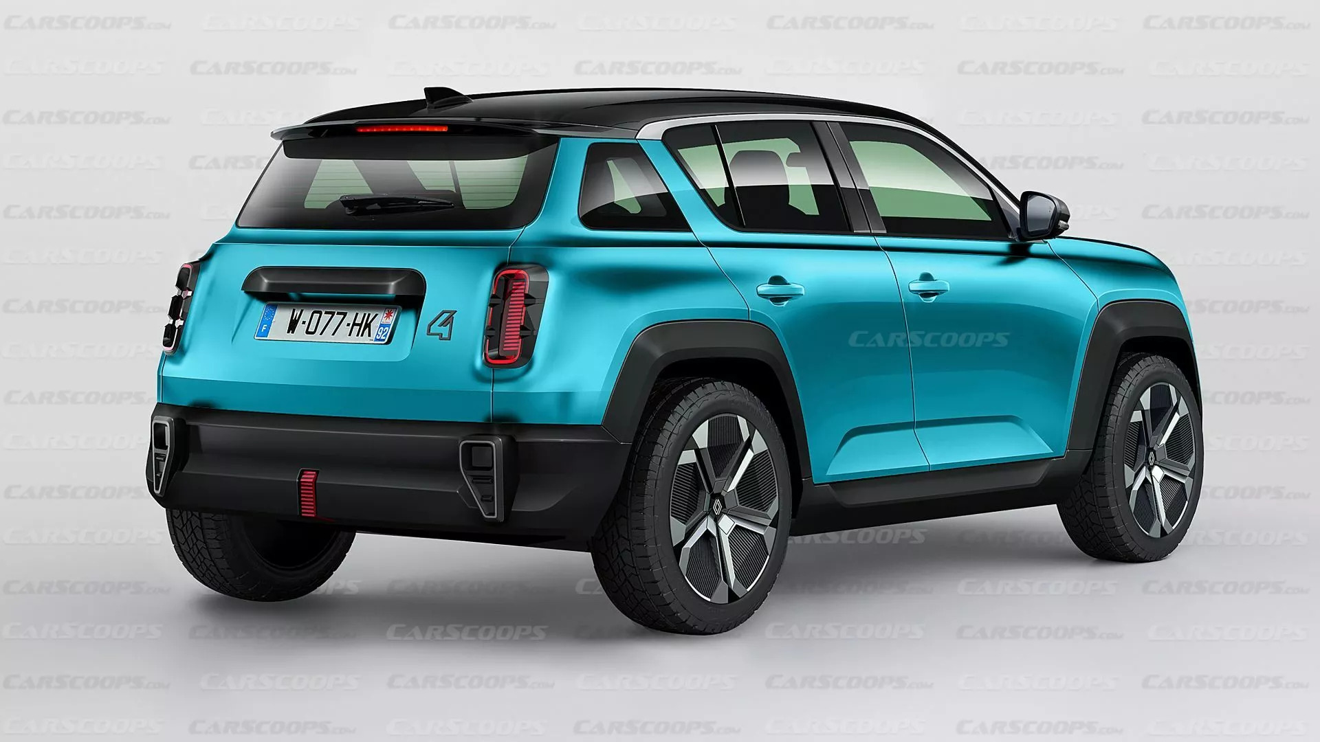 Renault_4L_Teal_Rear