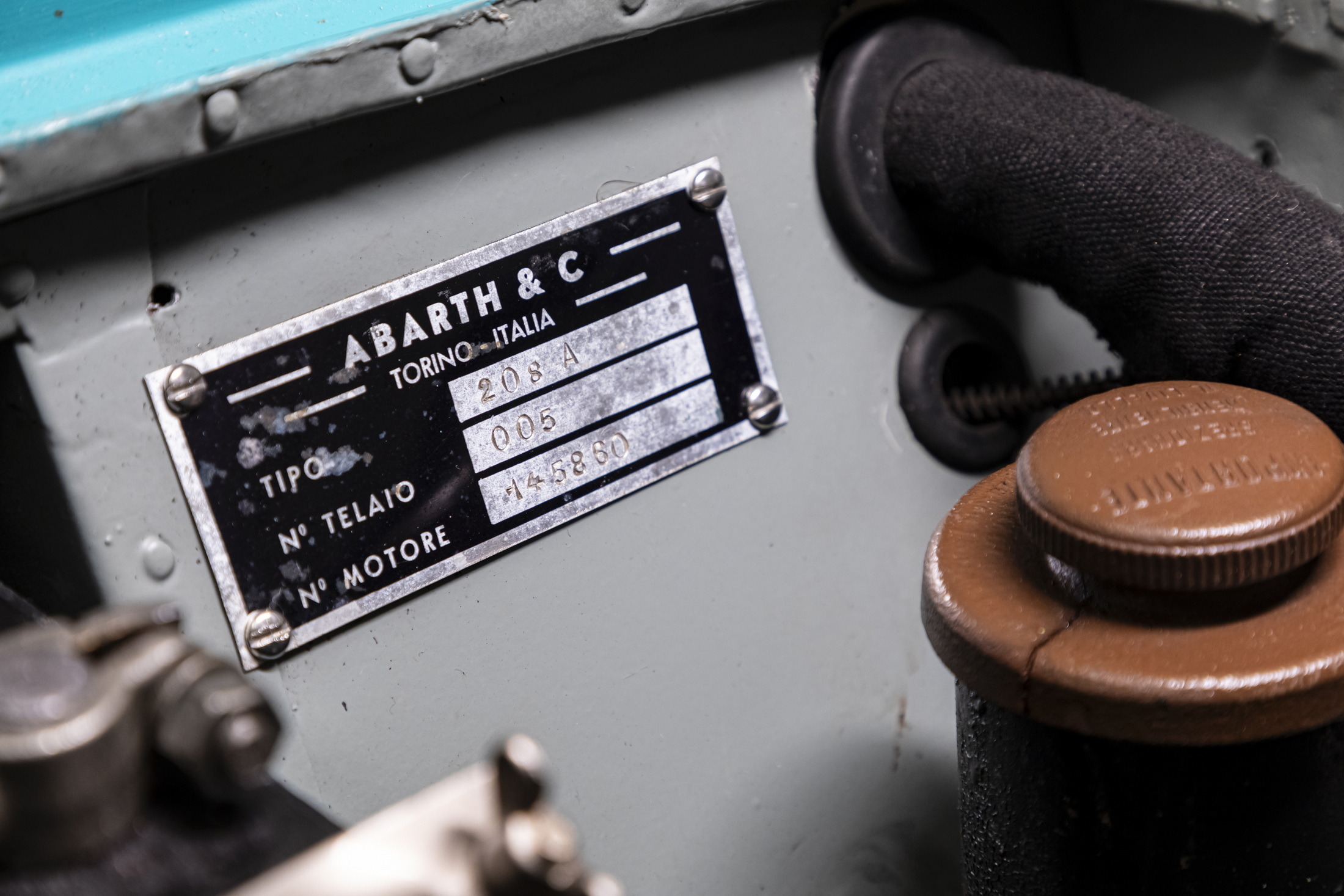1955 Abarth 208 A Spyder Detail 20