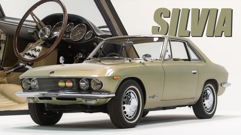SILVIA 4バルブ　DOHC ピストン型灰皿　日産　ニッサン　NISSAN Rare 1965 Nissan Silvia Is Like A Far Eastern Lancia Fulvia