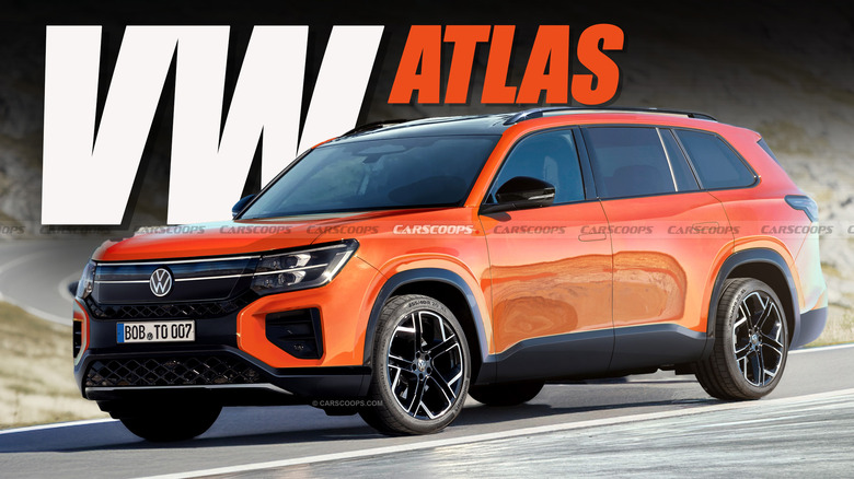 2026 VW Atlas White Carscoops 2222