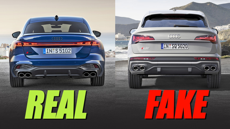 Audi Real VS Fake Tailpipes (main)