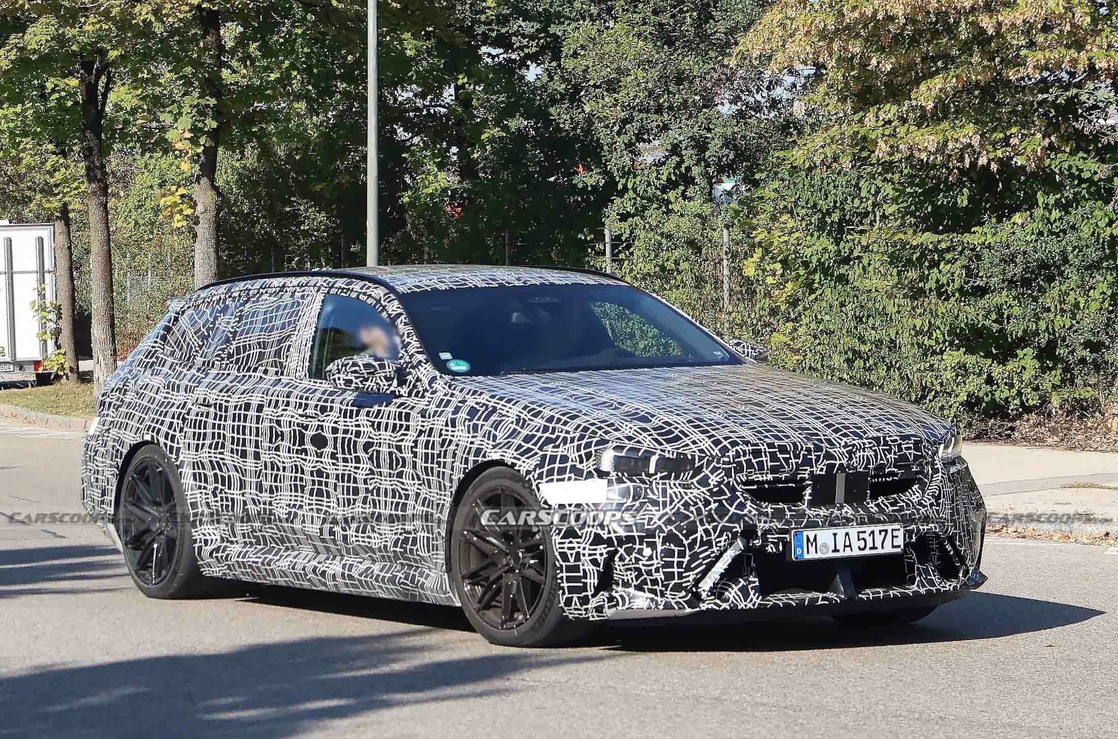 BMW M5 Touring spy shots 00004