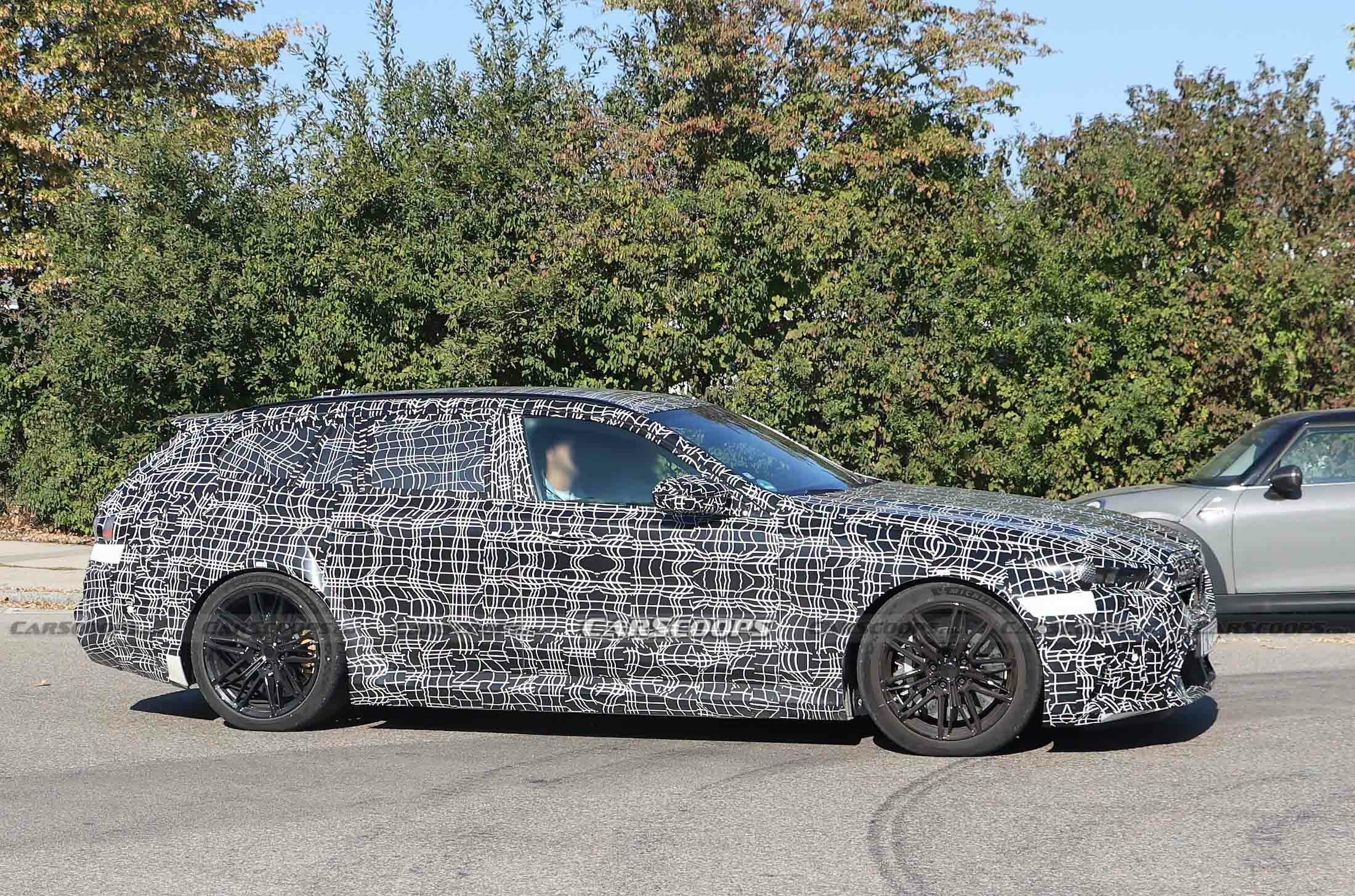BMW M5 Touring spy shots 00007