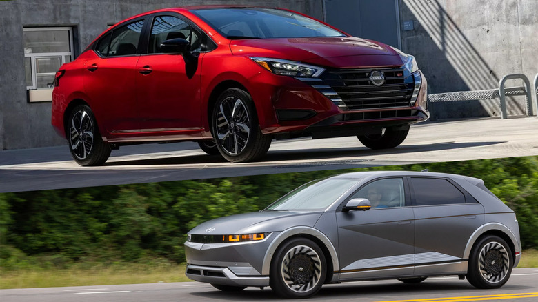 Hyundai-ioniq-5-Nissan-Versa