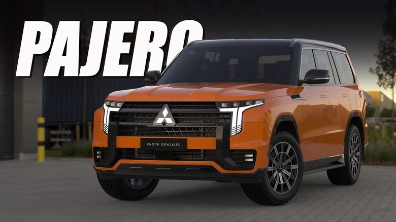 2026 Mitsubishi Pajero Render (main)