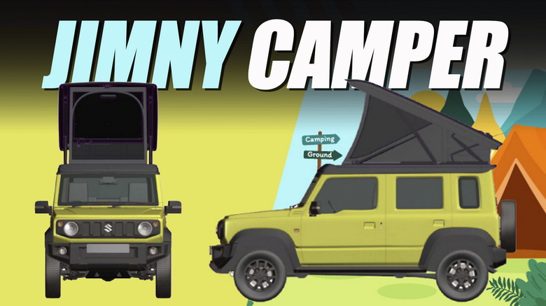 Suzuki Jimny Camper Conversion With Pop-Up Roof (main)