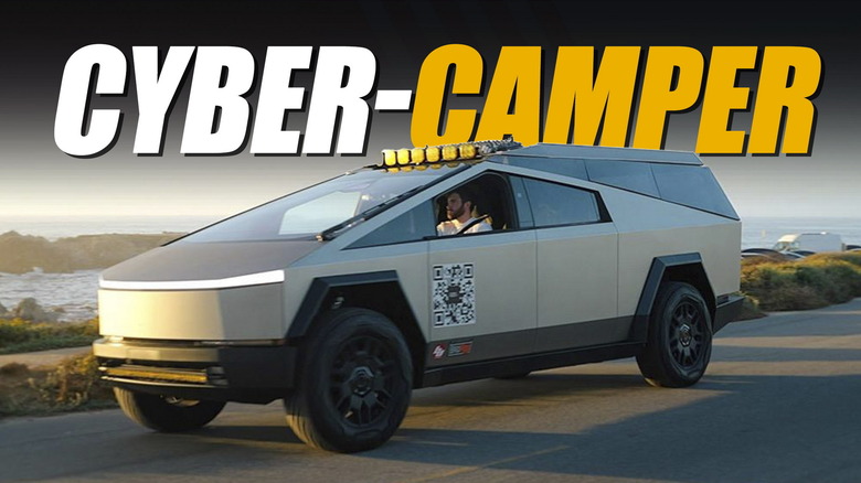 Tesla Cybertruck - Pop-up Camper Shell (main)