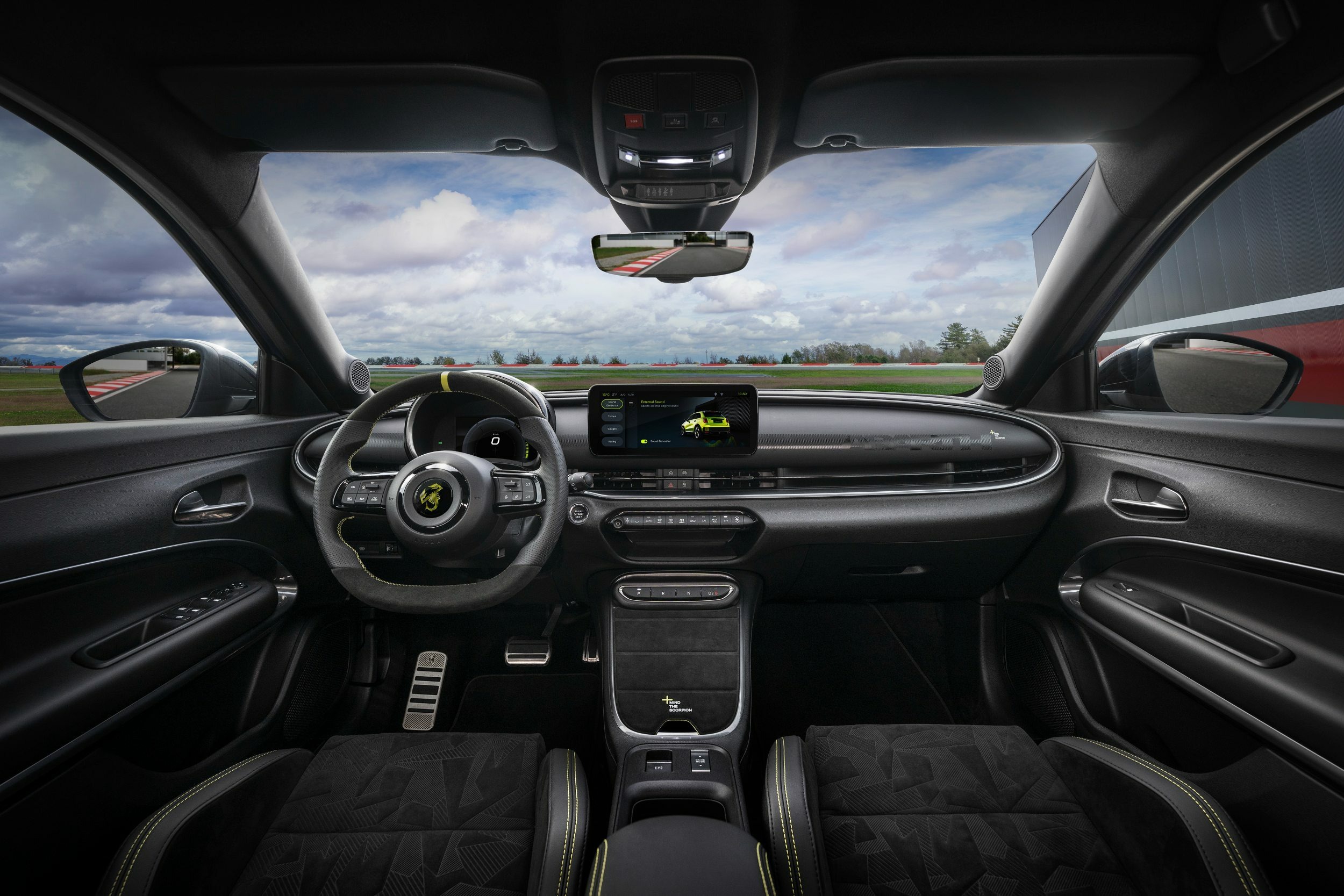 Abarth 600e Scorpionissima Interior (2)