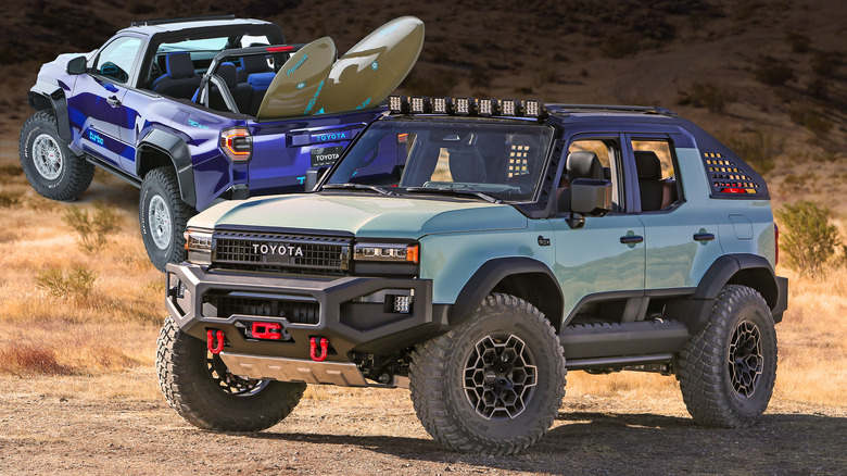 Toyota Land Cruiser ROX and 4Runner TRD Surf Concept - SEMA (main) (2)