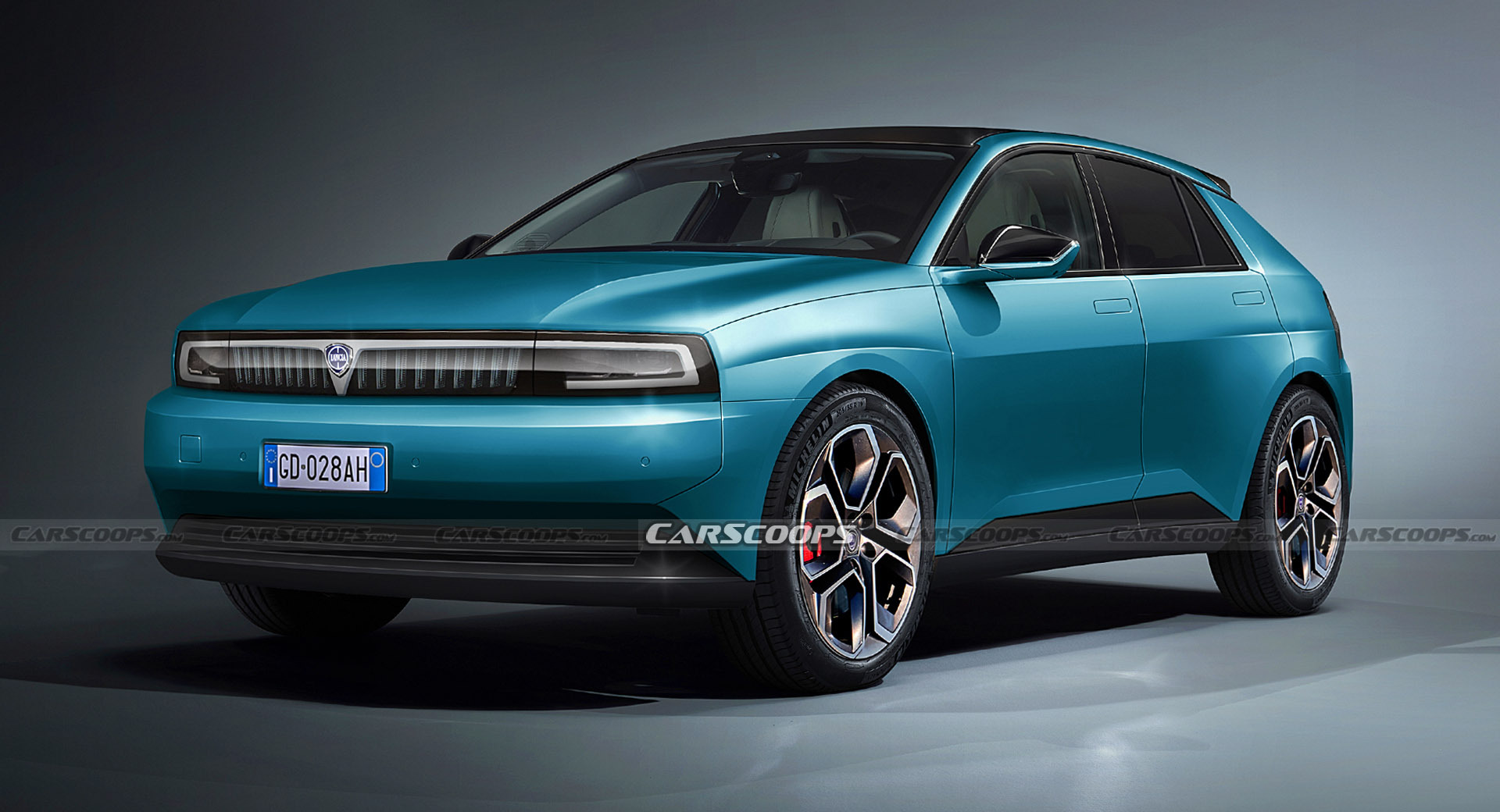 Lancia Delta Rendering (3)