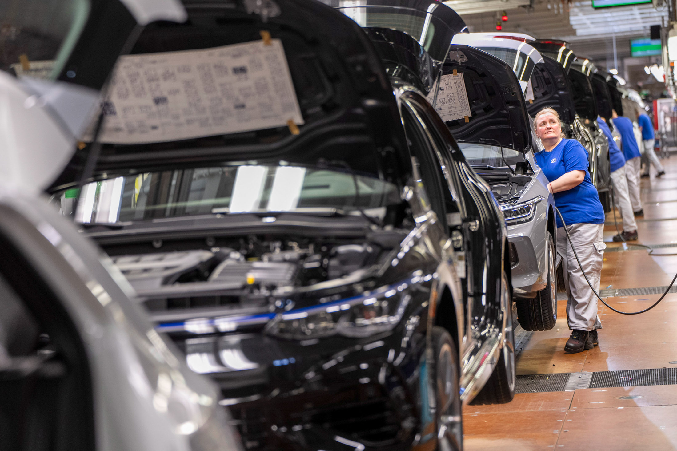 VW Wolfsburg plant Golf 00006