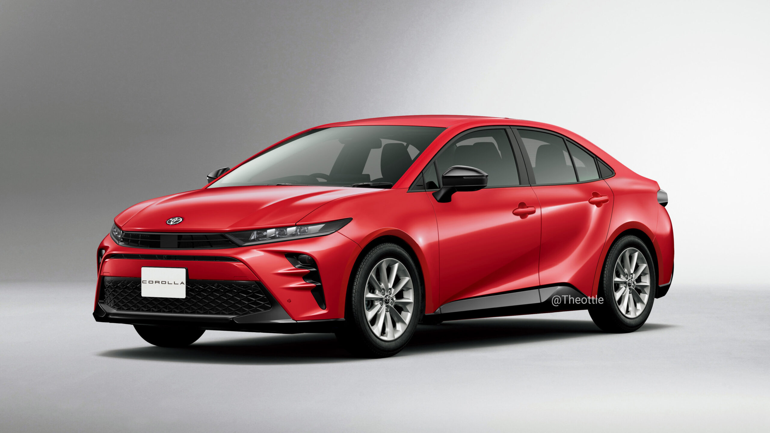 2026 Toyota Corolla PHEV - front