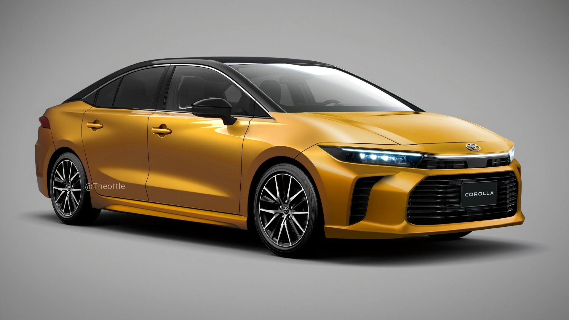 Next-Gen Toyota Corolla Render (front)