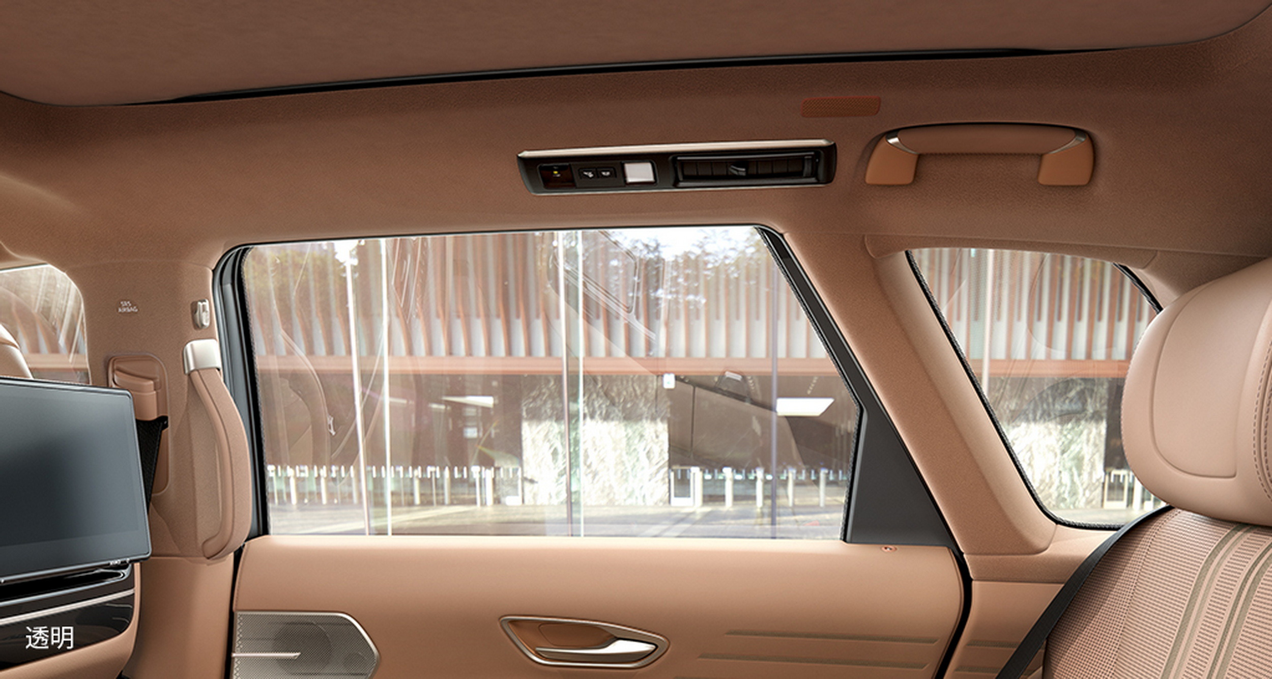 Toyota Century SUV - Rear Windows (1)