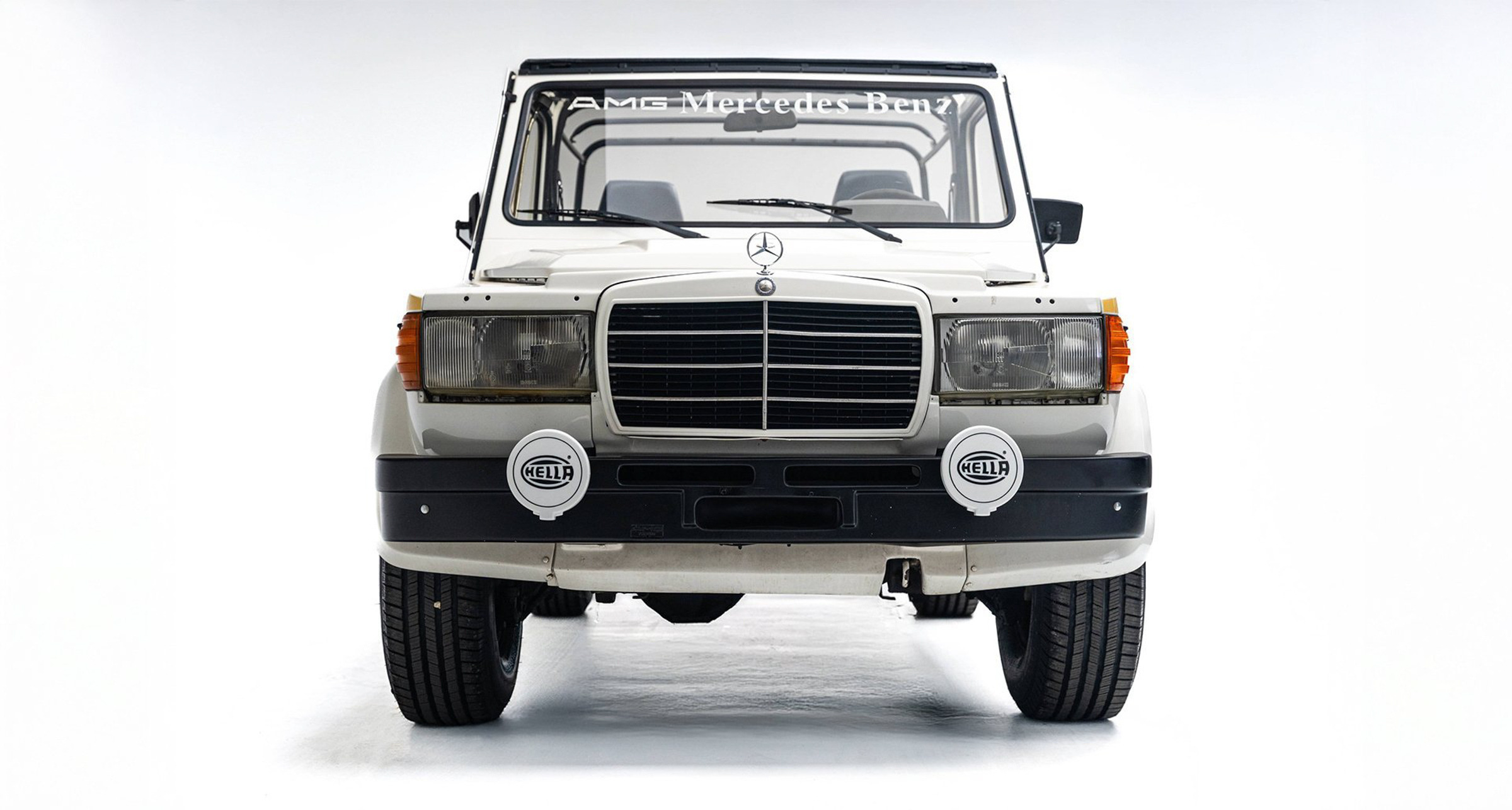 The Original AMG G-Wagon Had S-Class Face And Snail's Pace | Carscoops