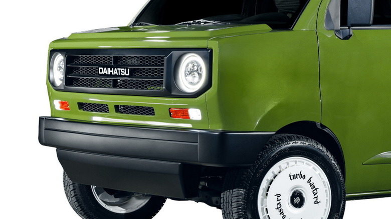 This Boxy Daihatsu Van Thinks It's A Baby Land Cruiser | Carscoops