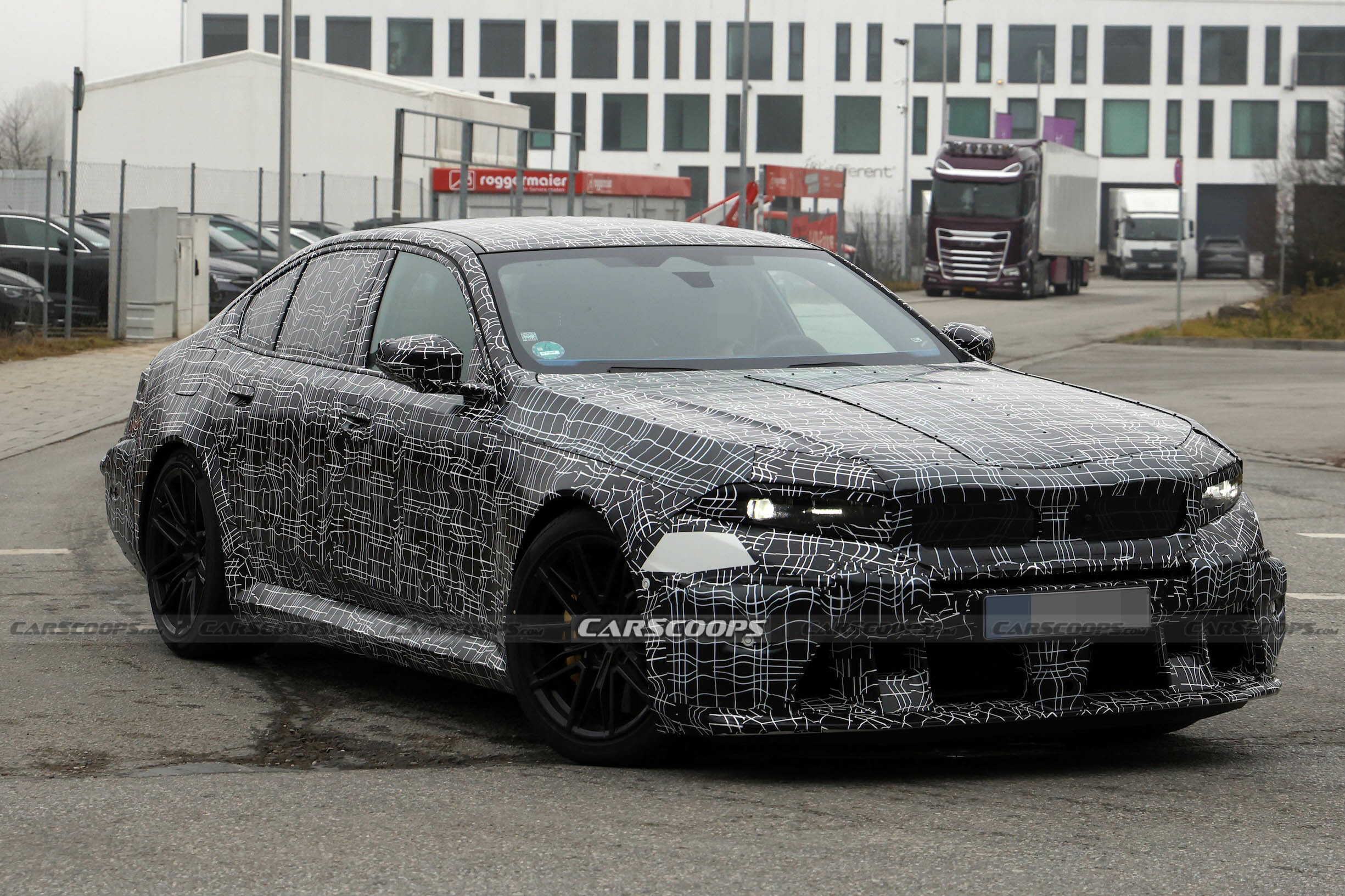 BMW M5 spy shots 00006