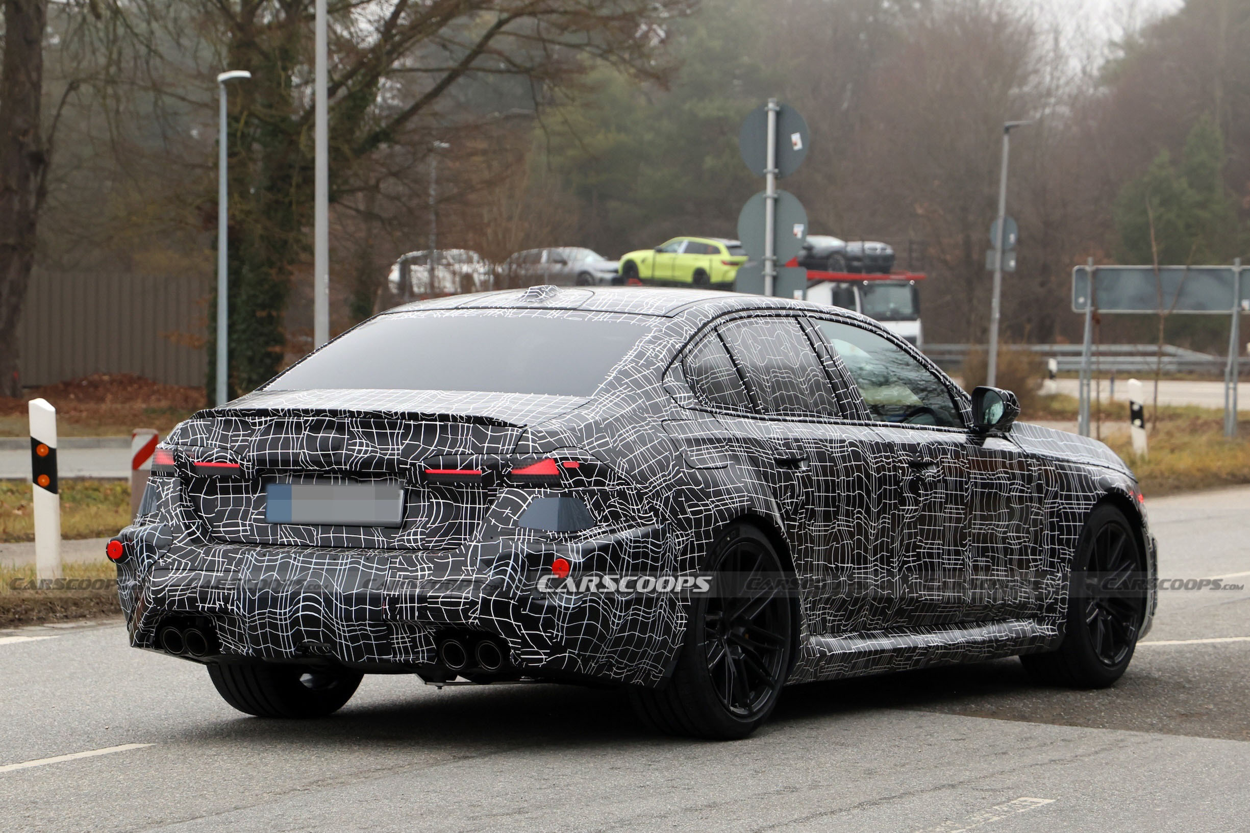 BMW M5 spy shots 00018