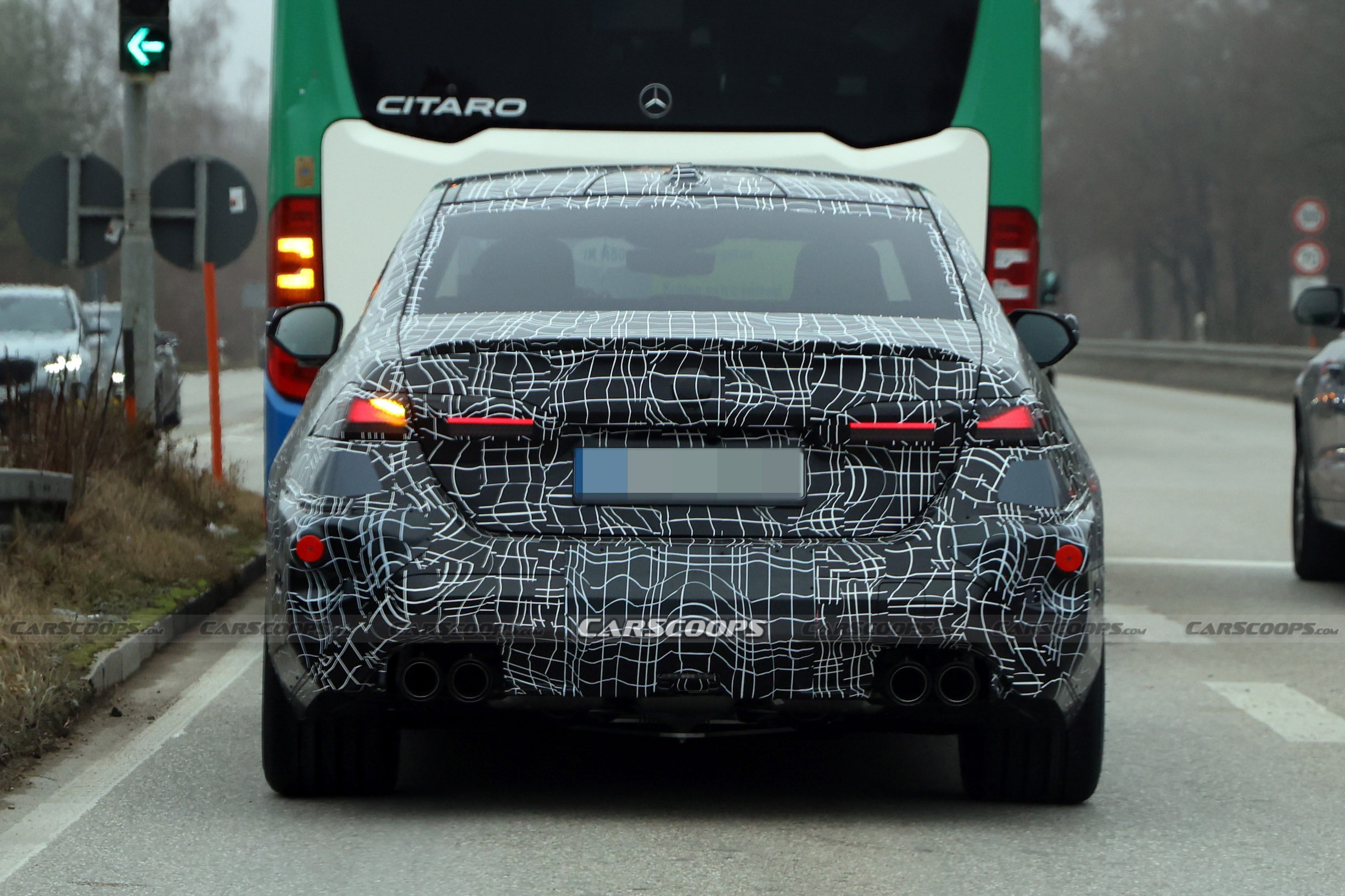 BMW M5 spy shots 00021