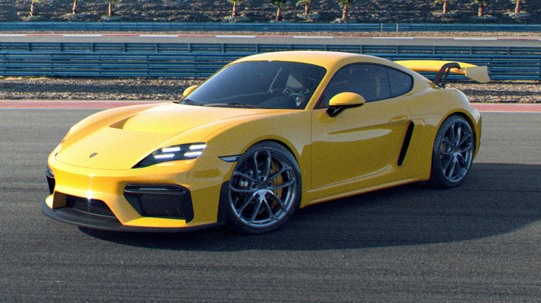 Porsche Cayman GT4 Renderings - Antoine Brigot (5)s