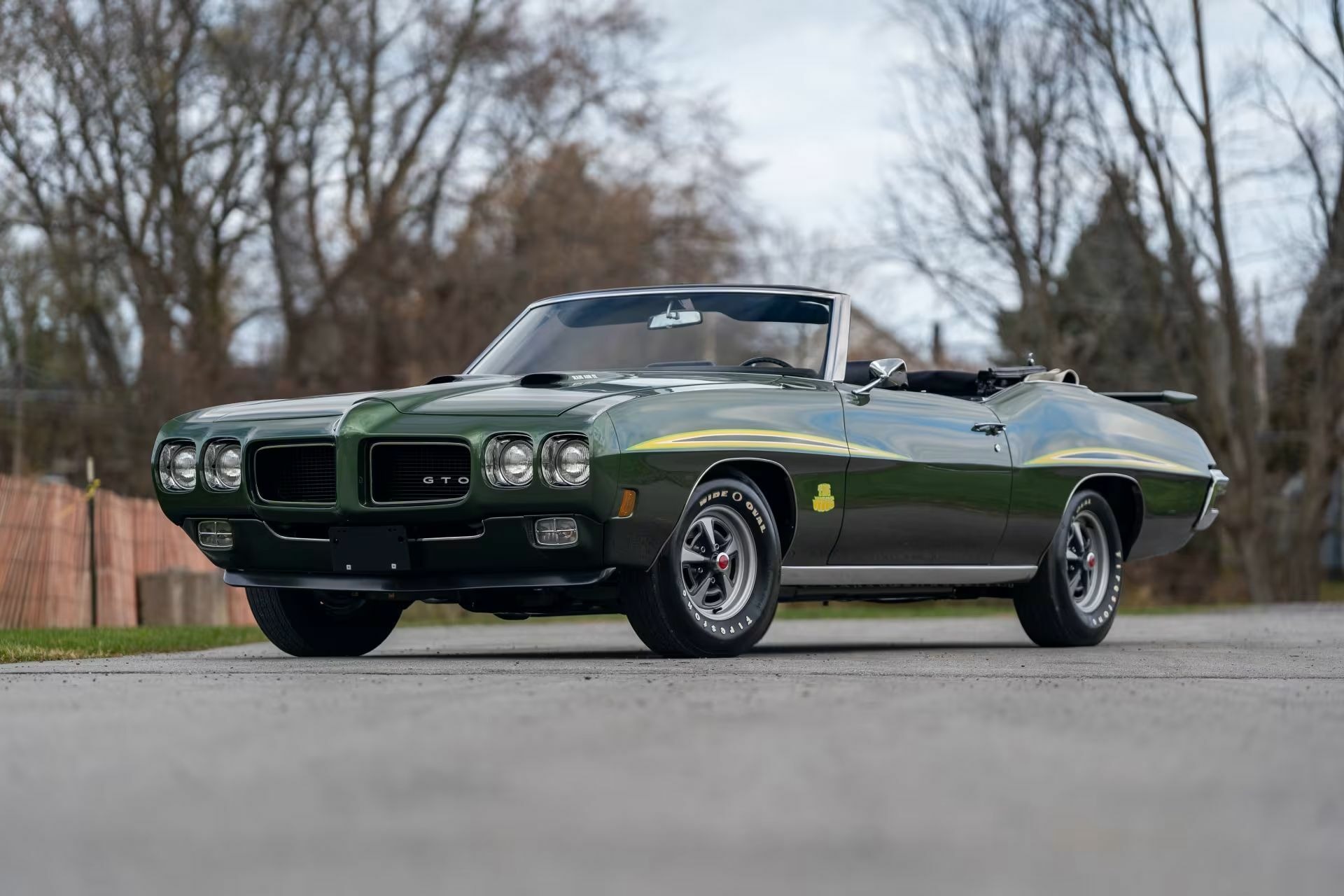 1970 Pontiac GTO Judge Convertible Auction Green - 1_result22