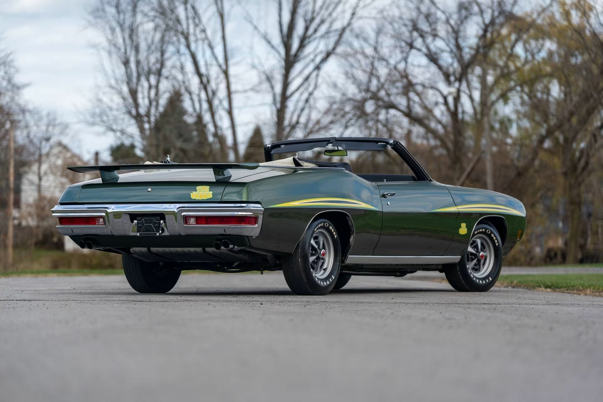 1970 Pontiac GTO Judge Convertible Auction Green - 3_result22