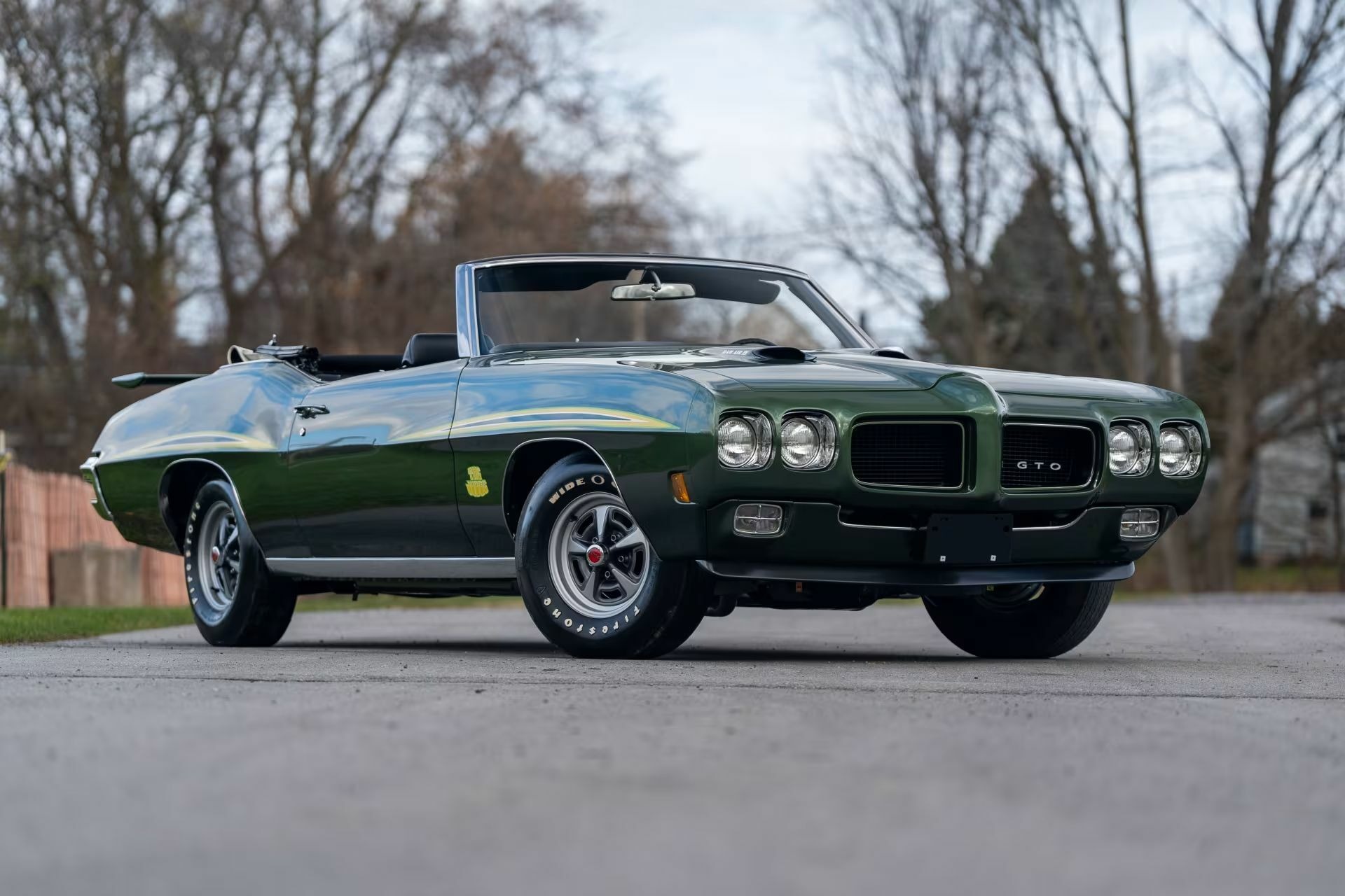 1970 Pontiac GTO Judge Convertible Auction Green - 6_result22