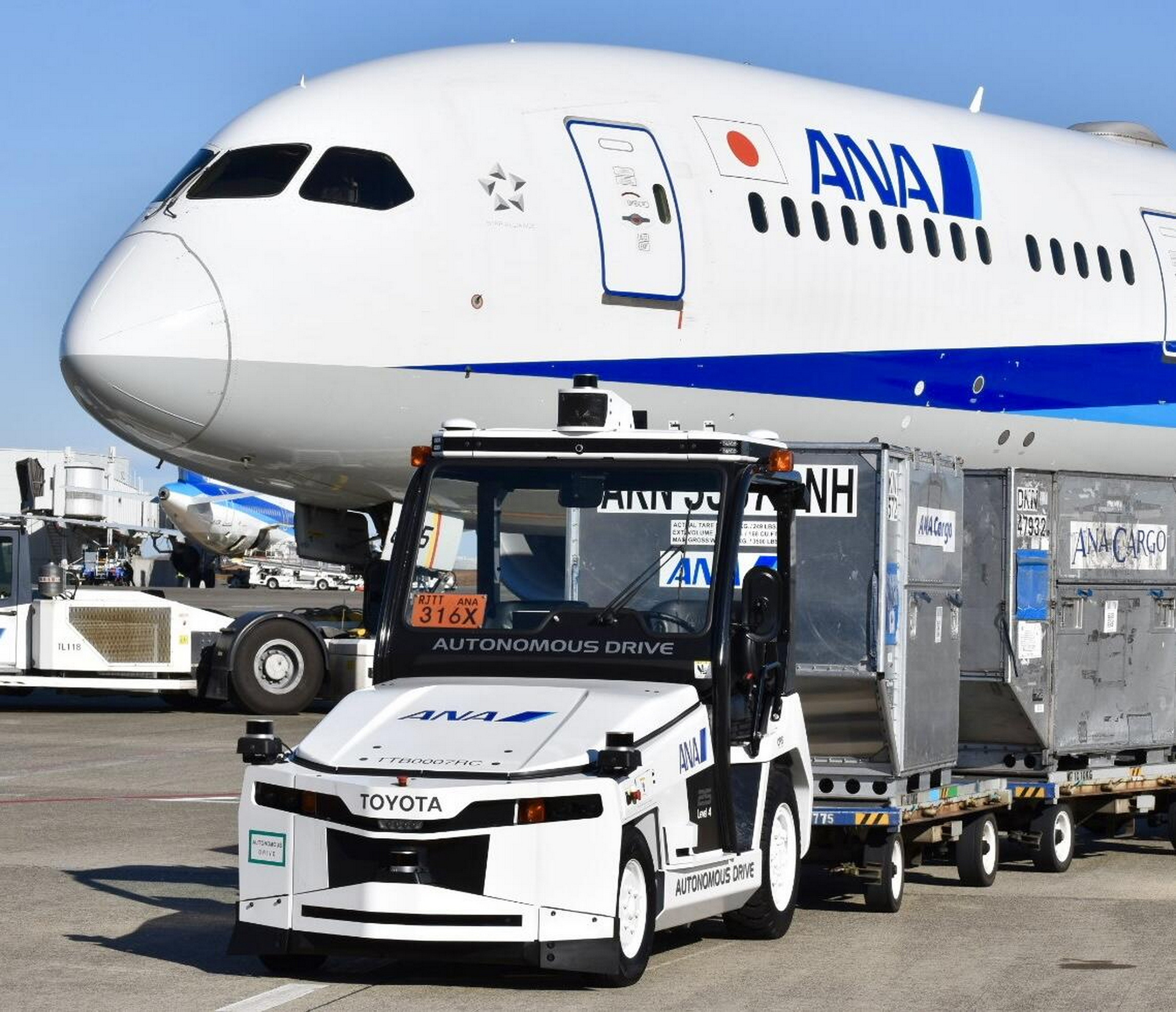 Toyota Autonomous Towing Tractor