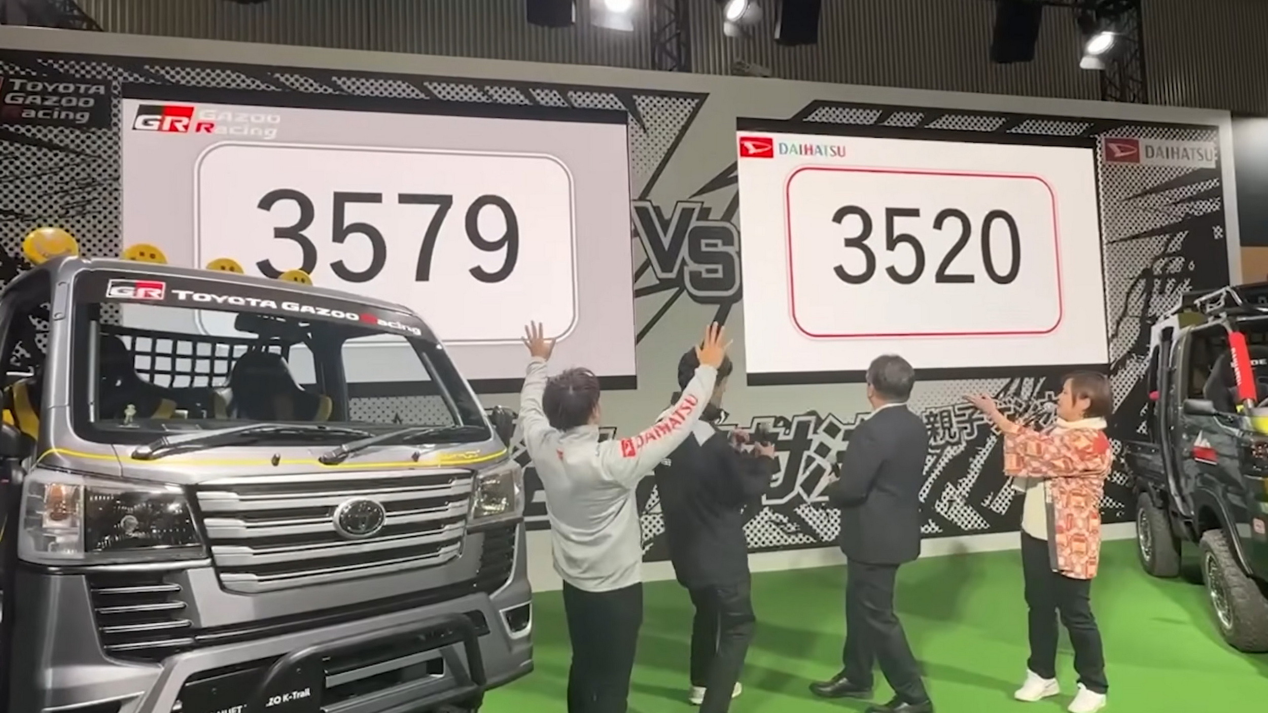 Toyota GR Hijet Morizo K-Trail VS Daihatsu Hijet Jumbo Star Climber (16)