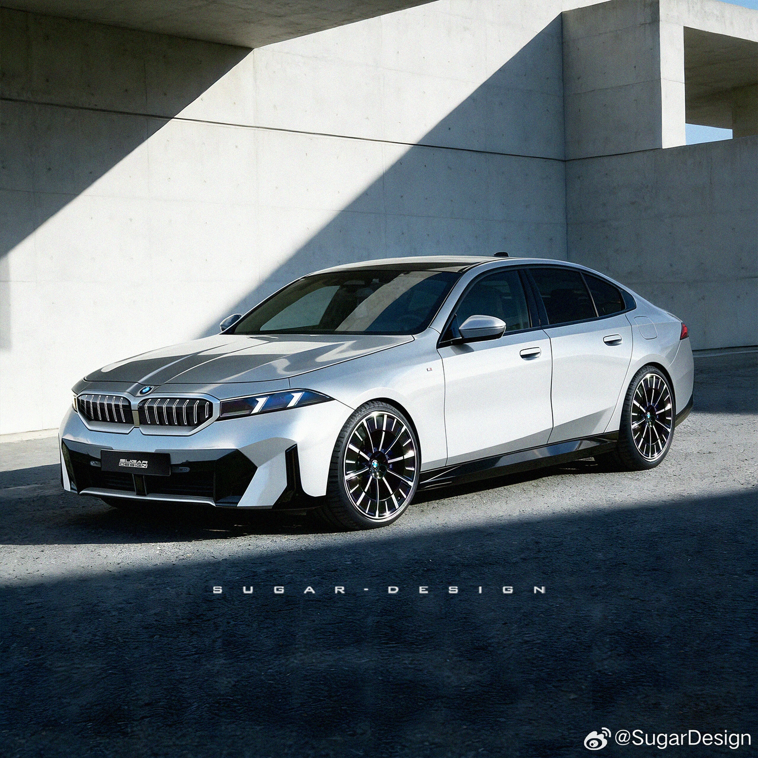 2027 BMW 5-Series Rendering - 1