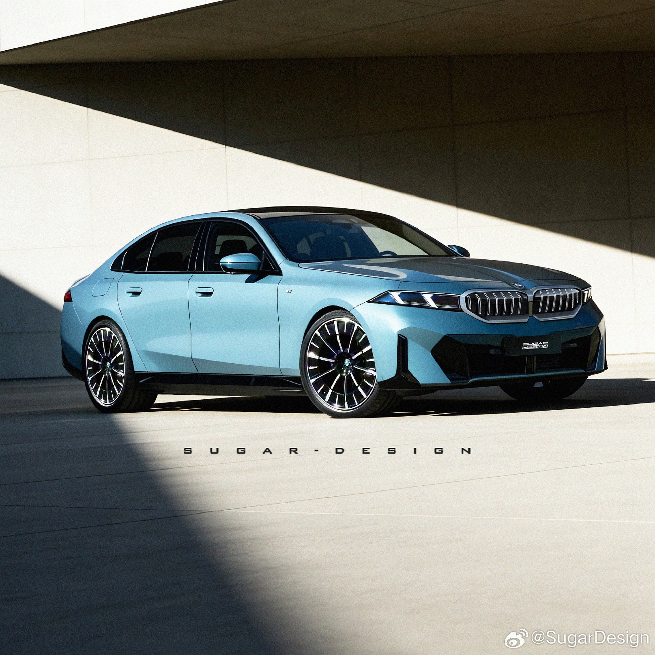 2027 BMW 5-Series Rendering - 2