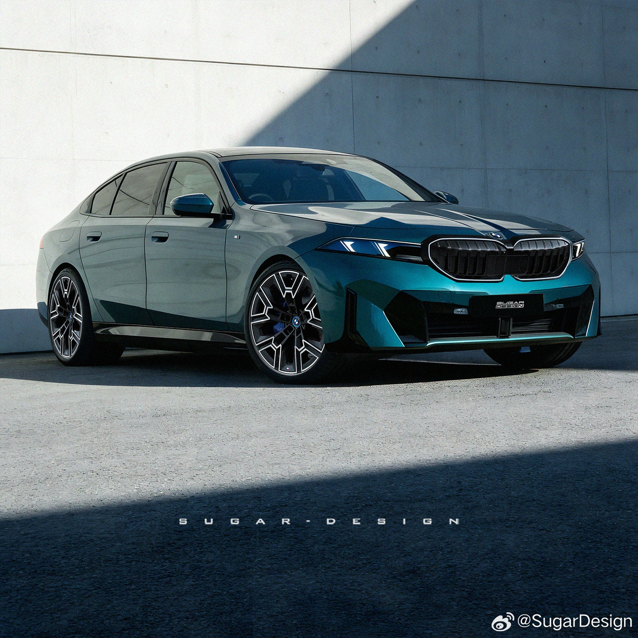 2027 BMW 5-Series Rendering - 3