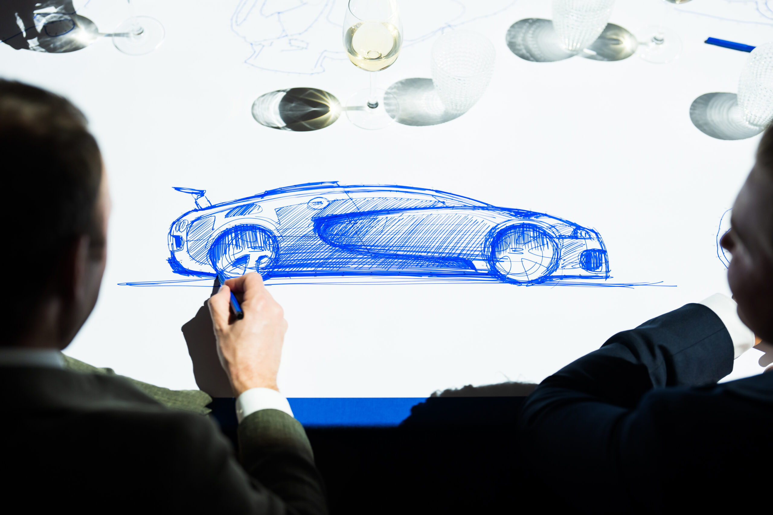 Bugatti Veyron Sketch