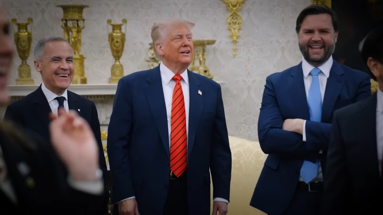 President Trump Welcomes Canadian Prime Minister Carney to White House 0-16 screenshot