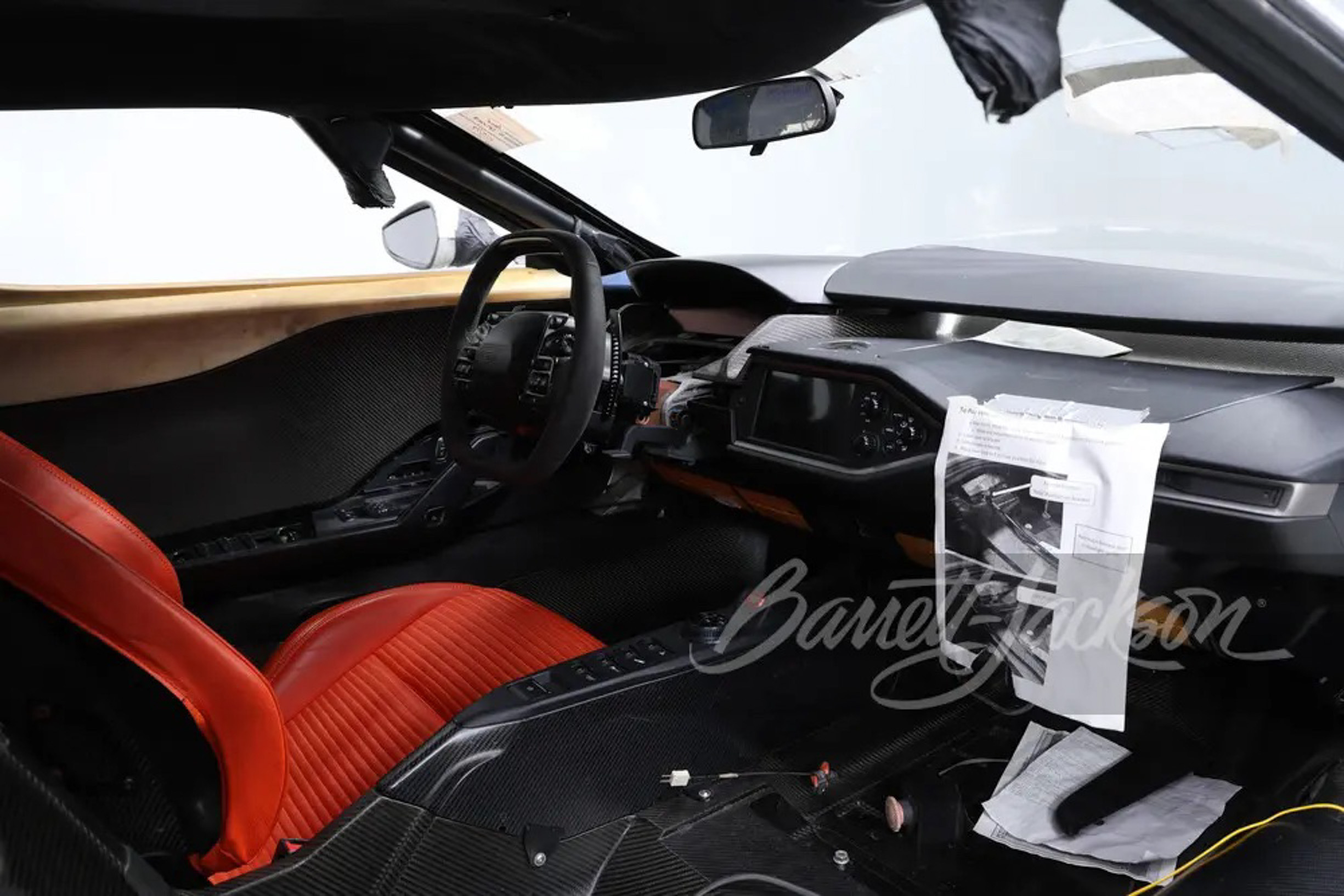 Ford GT prototype auction 00026