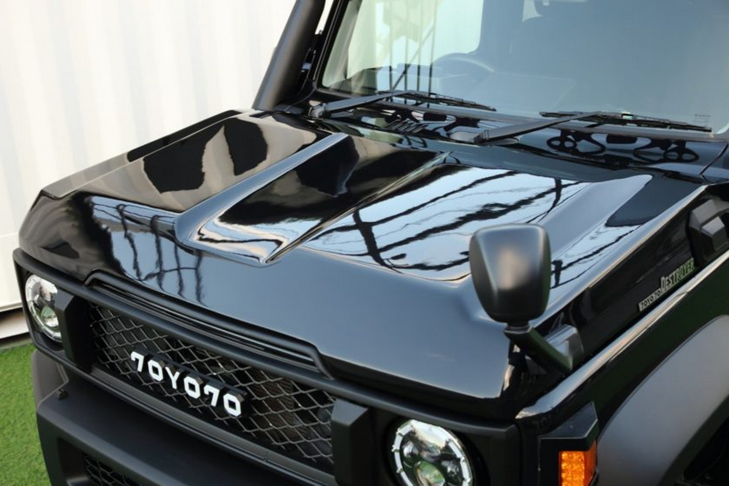 Suzuki Jimny - Toyota Land Cruiser - Black (10)