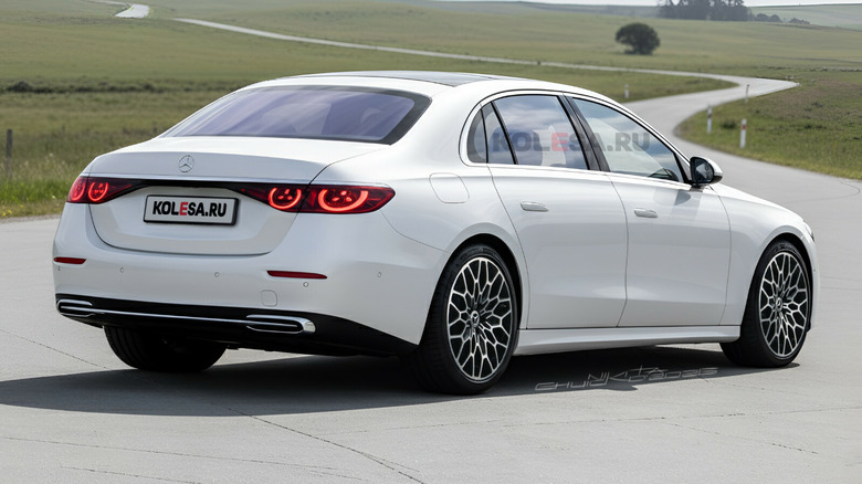 Mercedes-Benz E-Class EQ Rendering - 3