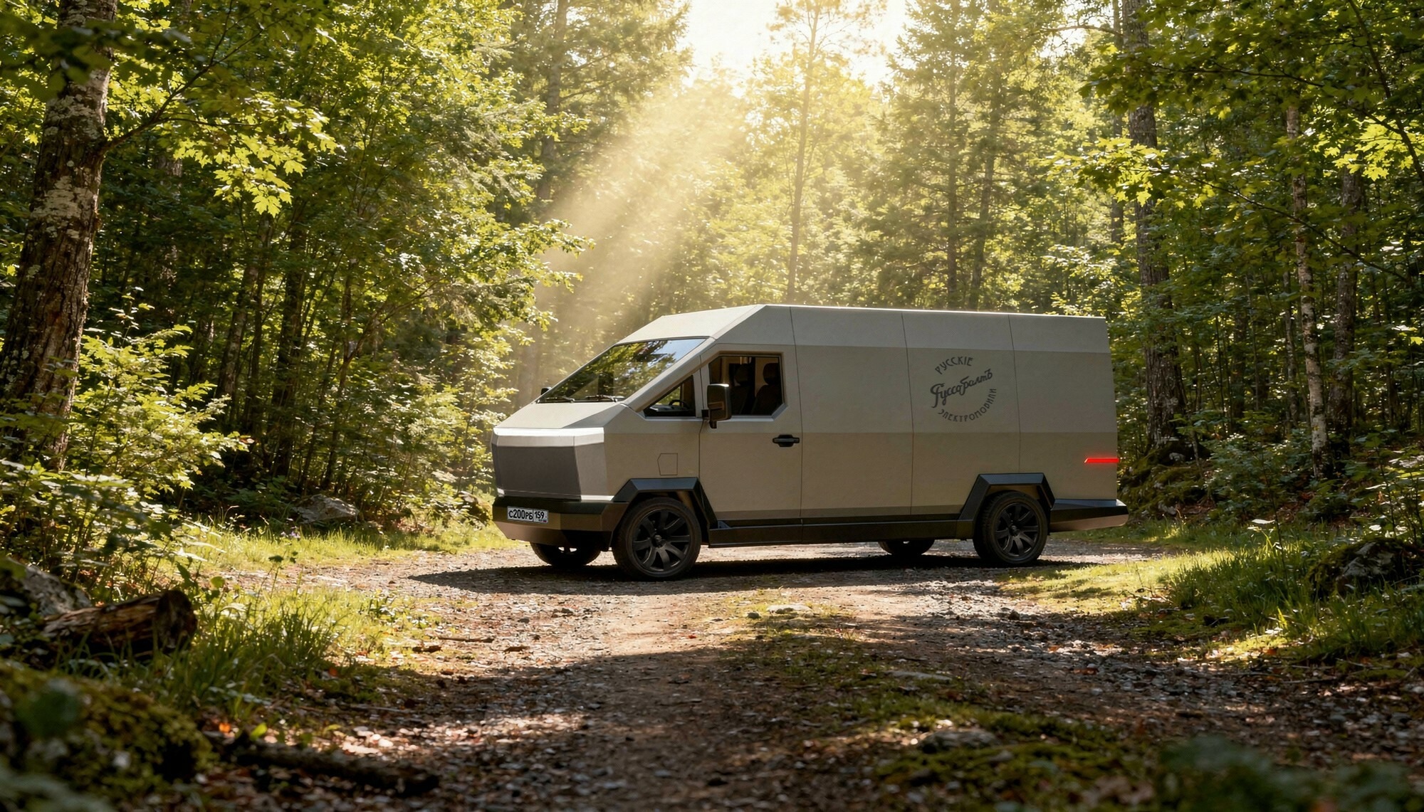 Russo-Balt Van - Tesla Cybervan from Russia (6)
