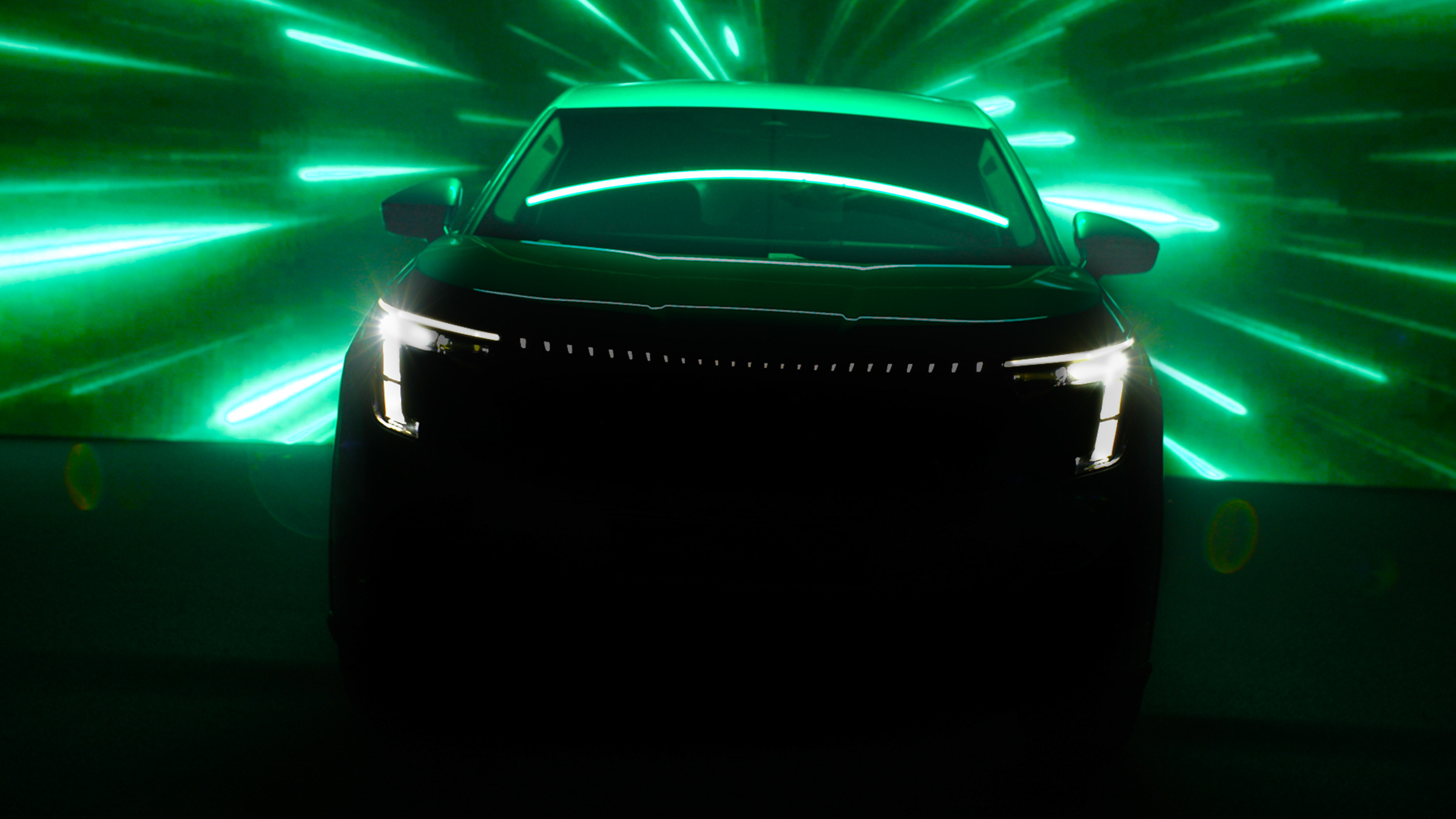 Skoda large family SUV teaser 00003