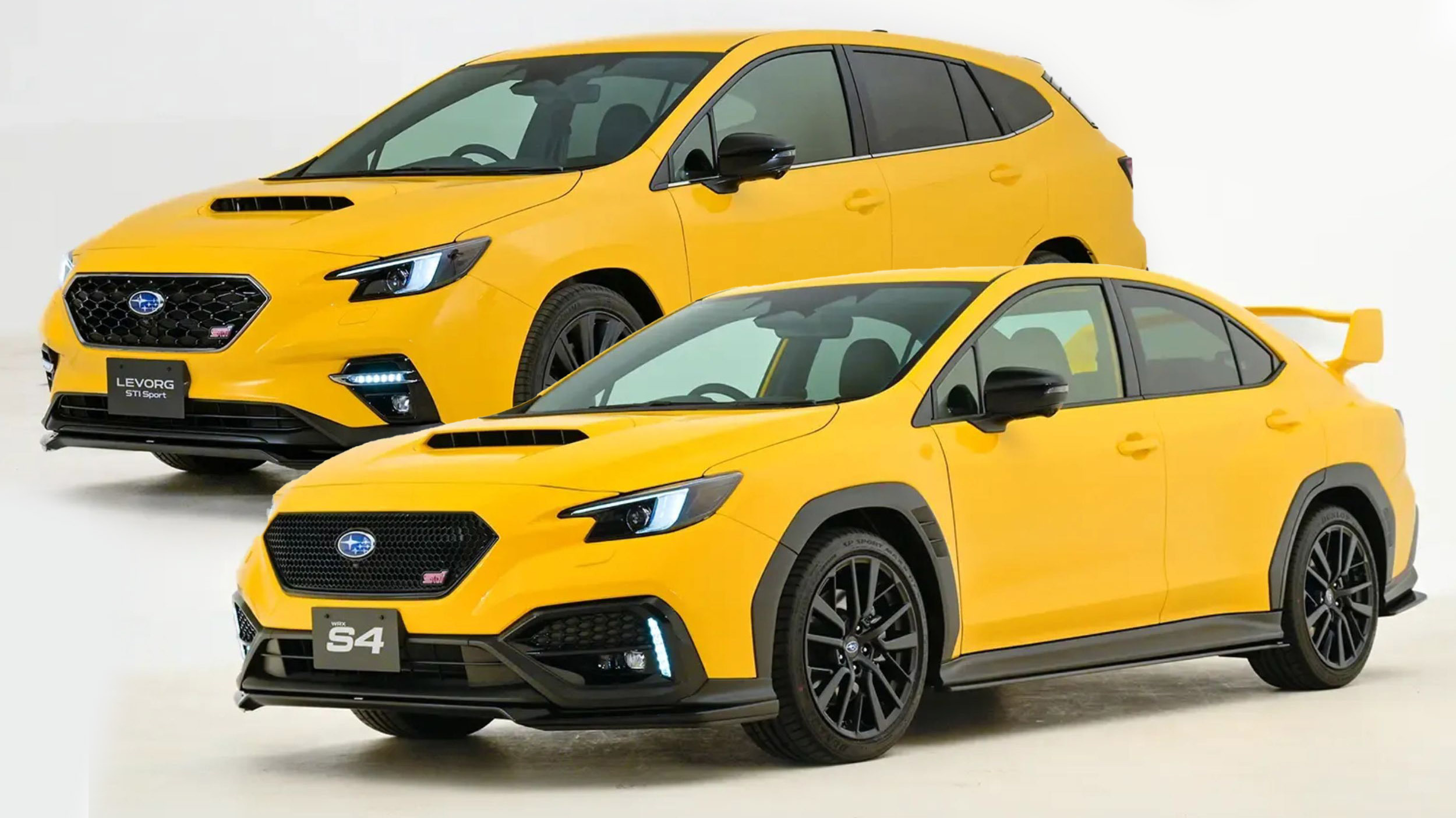 Subaru WRX and Levorg STI Sport R-Black Limited II STI Performance