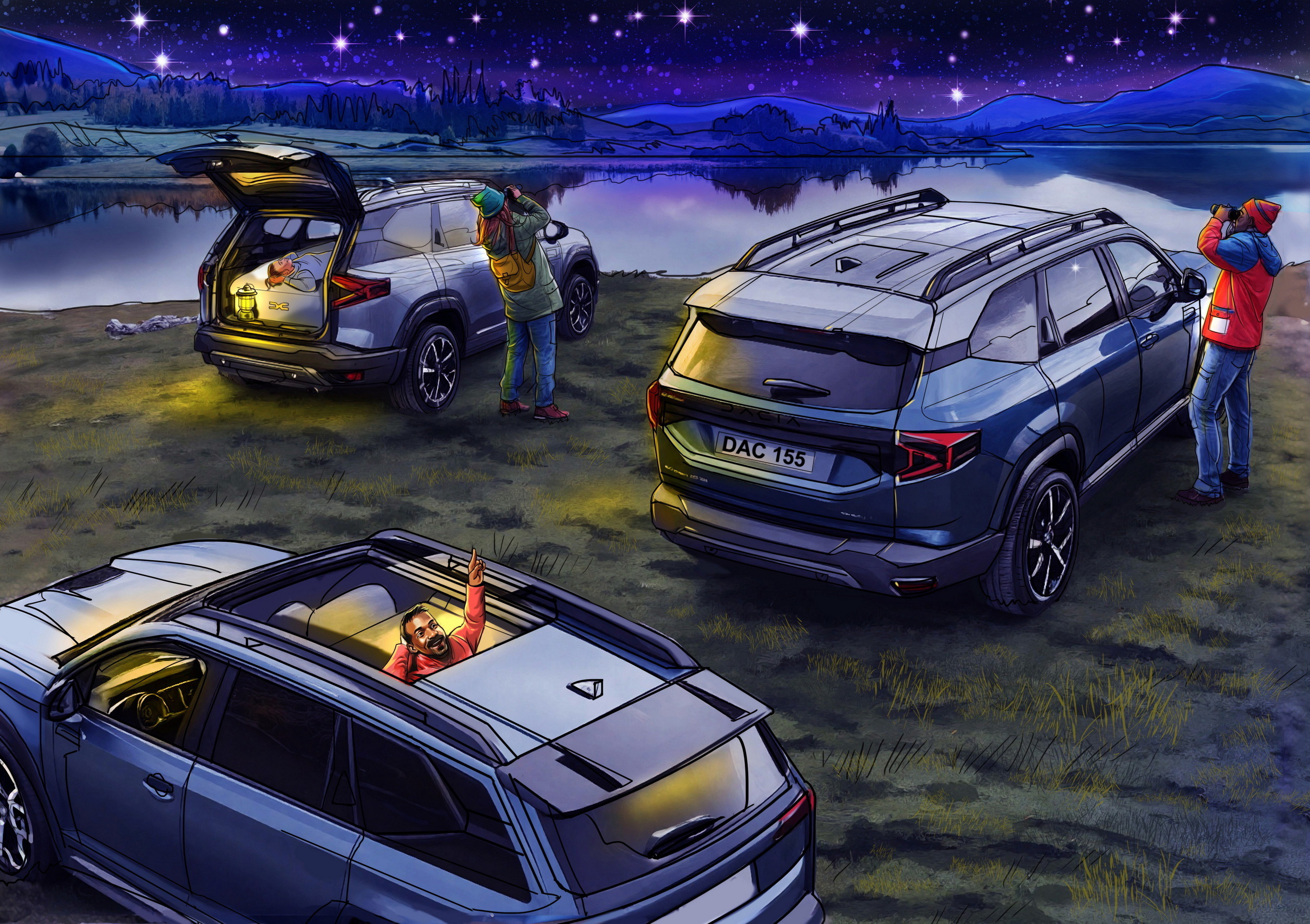 Dacia Bigster with Sleep Pack - Million Star Hotel (1)