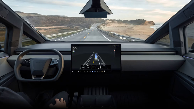 Tesla FSD Cybertruck