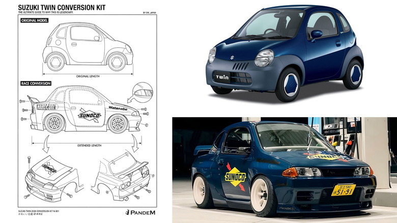 Pocket Bunny - Nissan R32 Based On Suzuki Twin (1)a