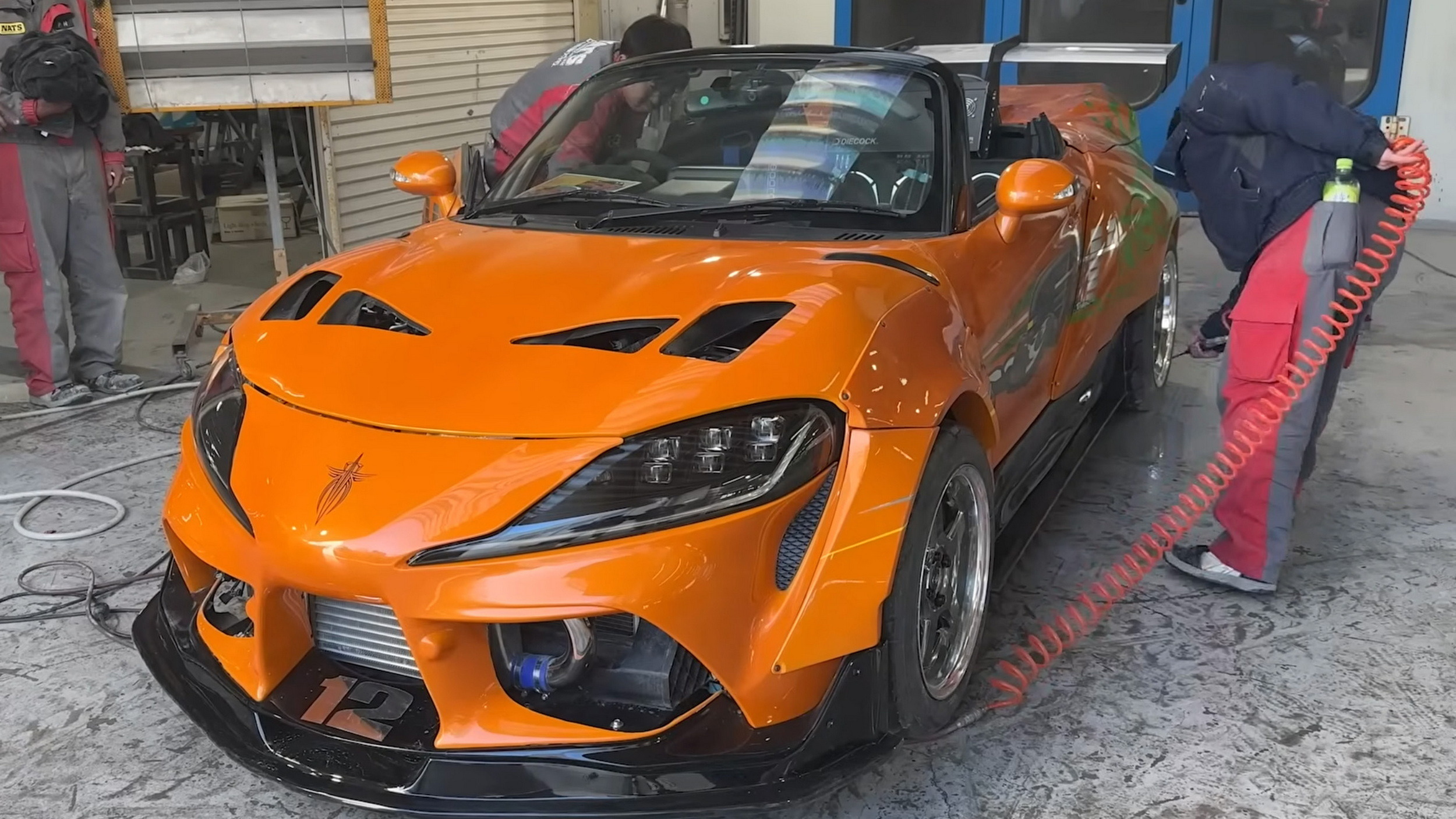 Toyota GR Supra Mini Roadster - NATS (1)