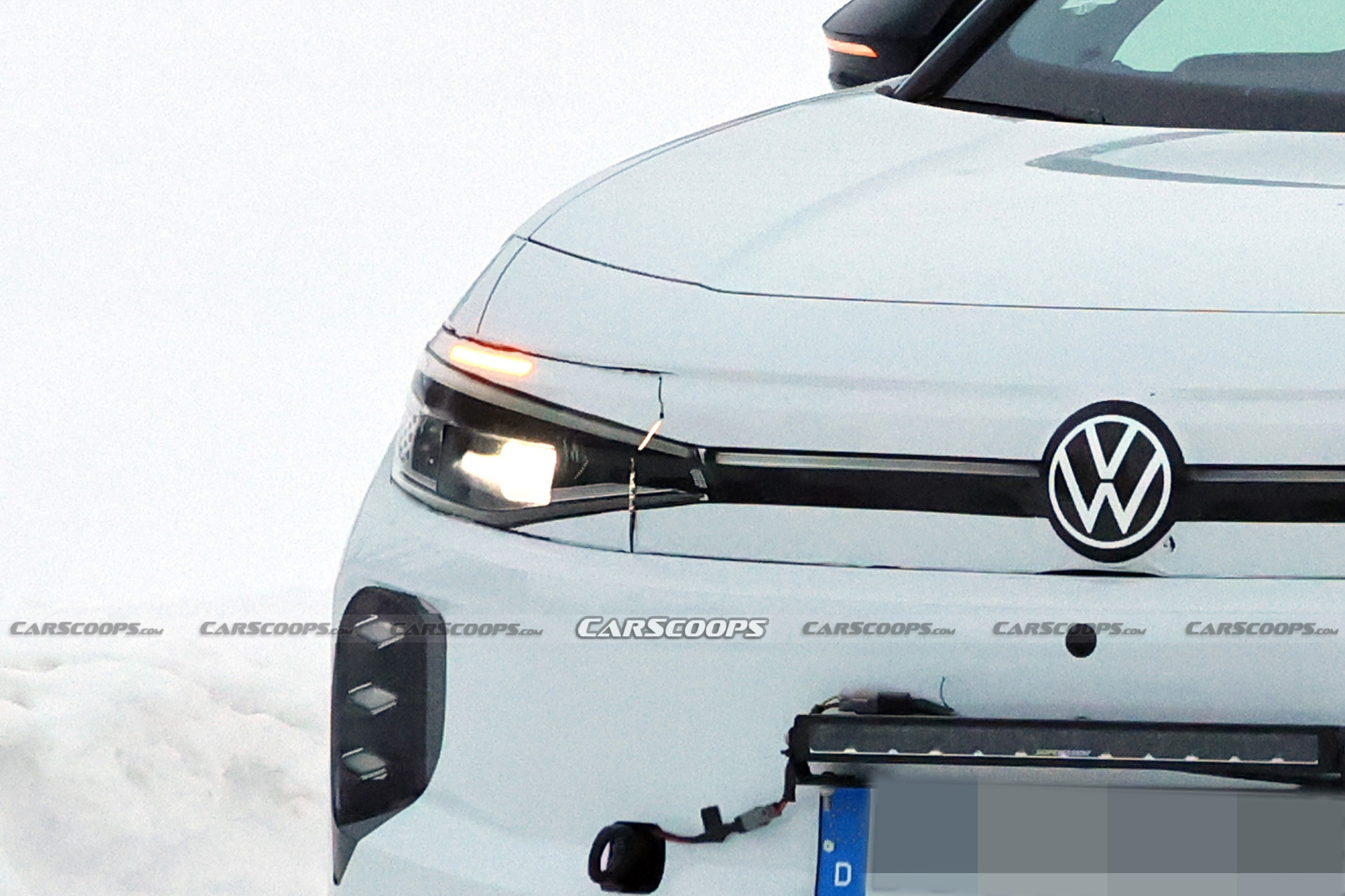 VW ID.4 facelift spy shots 00005
