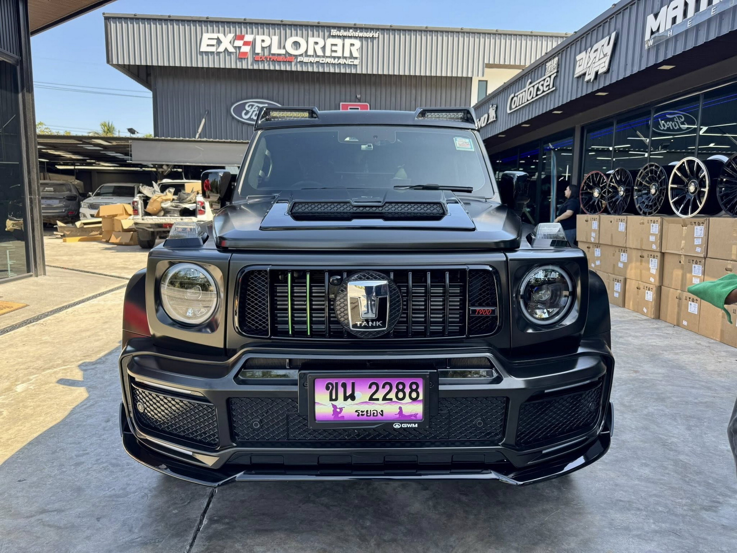 Tank 300 - Mercedes G-Class - Shana E-sport (16)