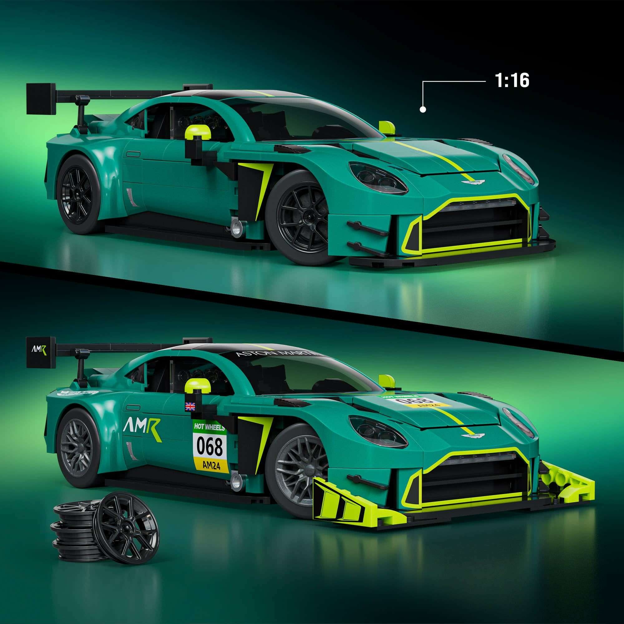 Aston Martin Vantage GT3 Mattel Model - 8