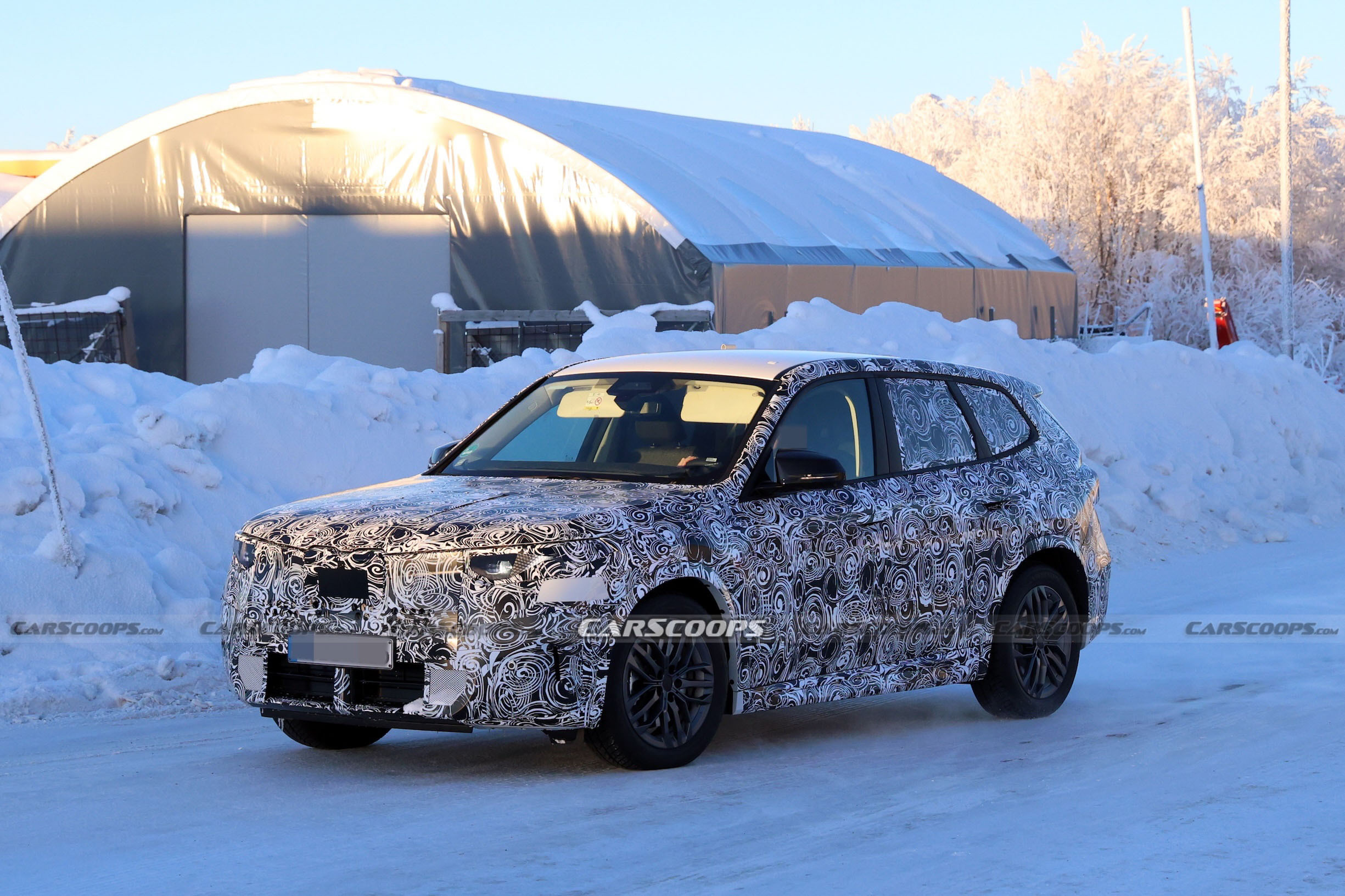 BMW X1 spy shots 00006