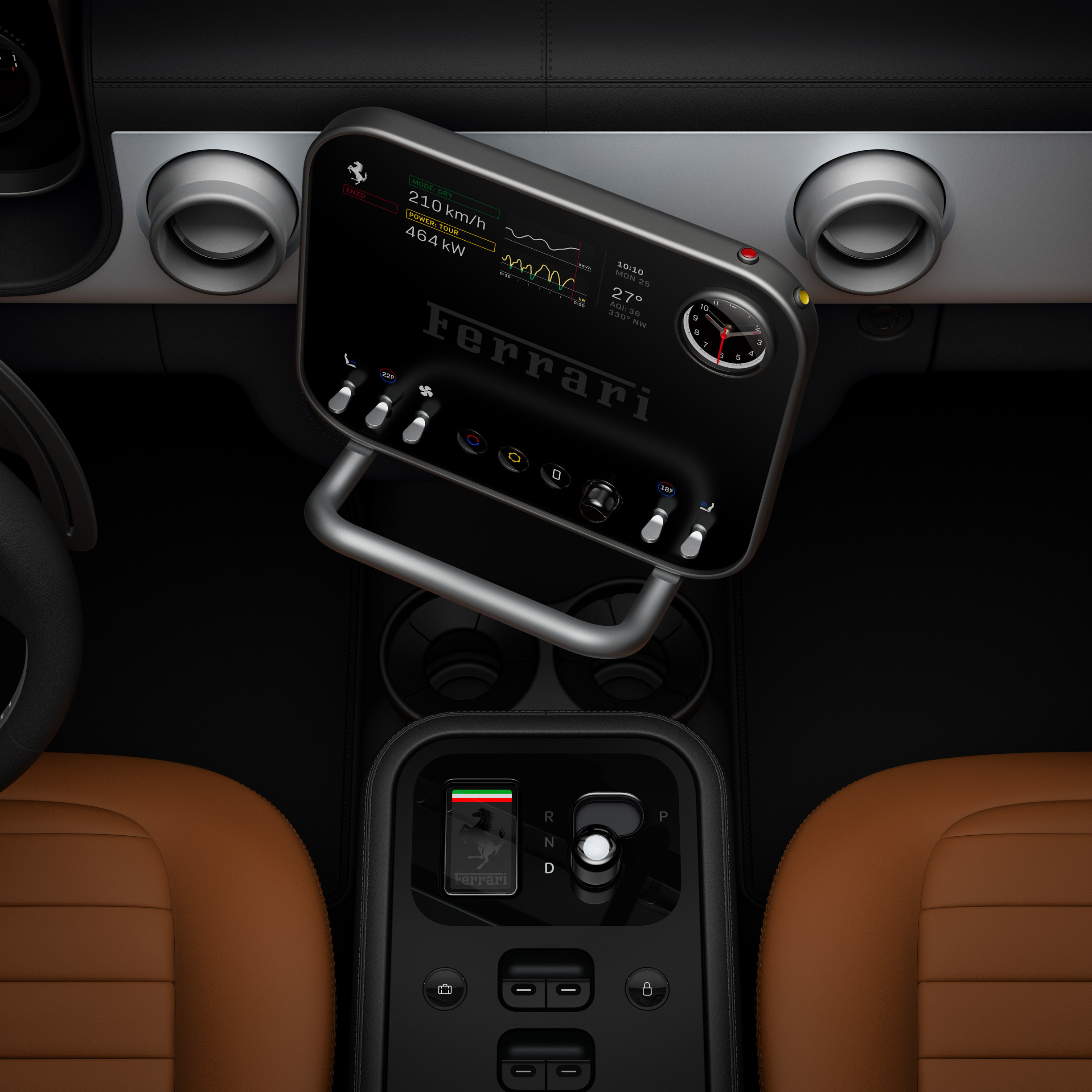 Ferrari Luce interior 00005