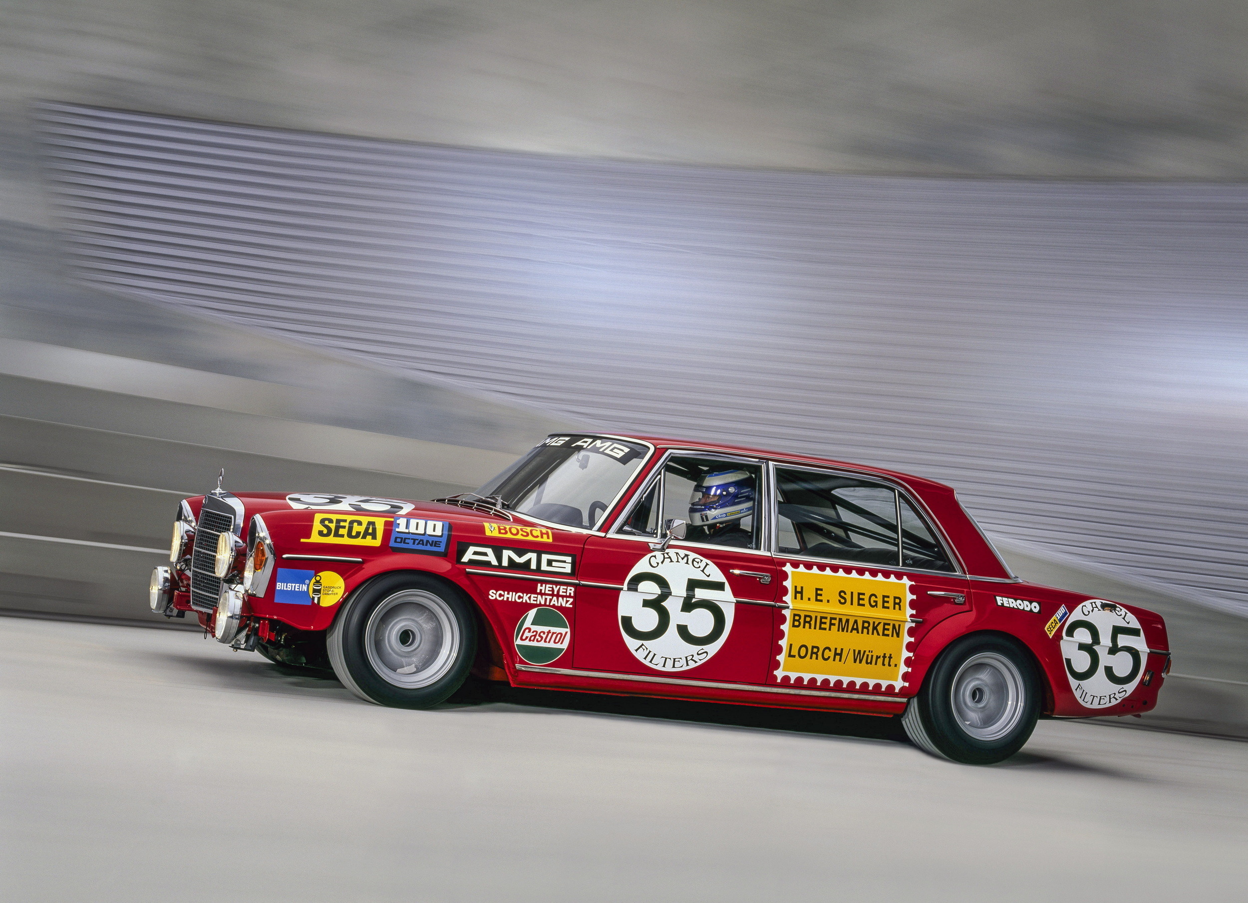 1971 Mercedes AMG 300 SEL 6.3 “Rote Sau” (1)